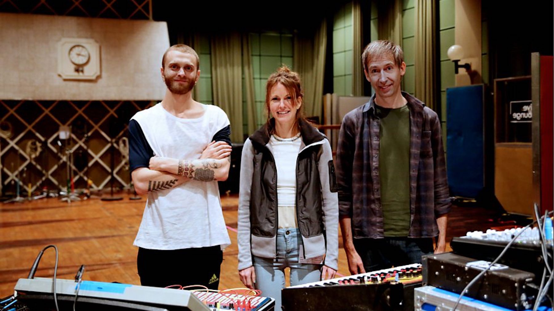 Kaitlyn Aurelia Smith and Greg Fox at BBC Maida Vale 2.jpg