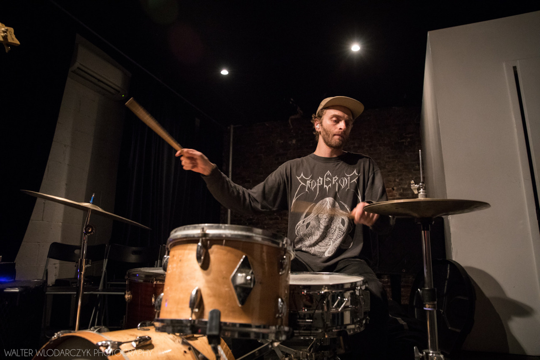 Simon Hanes, Greg Fox, Matt Hollenberg trio at The Stone :: Third night of the Simon Hanes Stone Residency, February 2, 2017 1.jpg