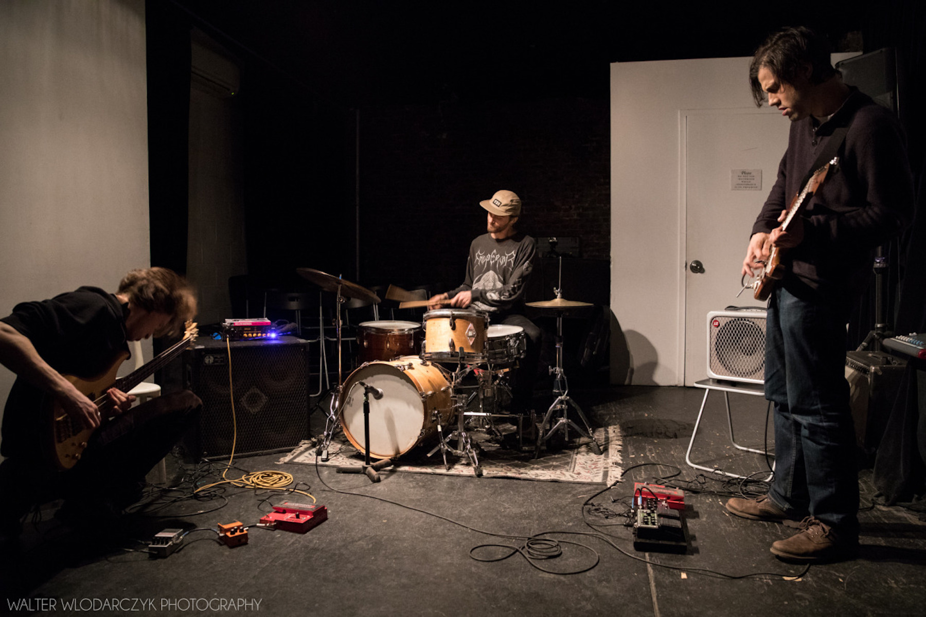 Simon Hanes, Greg Fox, Matt Hollenberg trio at The Stone :: Third night of the Simon Hanes Stone Residency, February 2, 2017 2.jpg