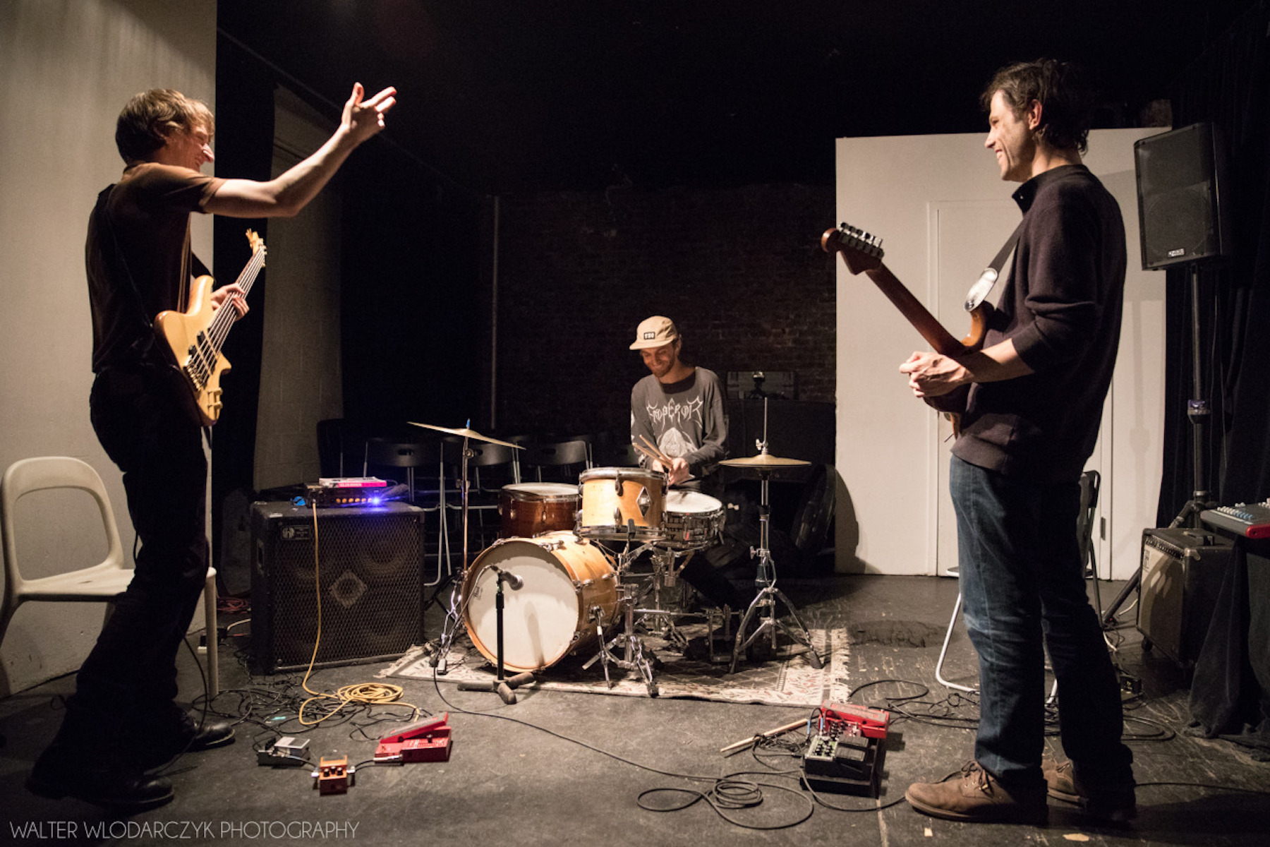 Simon Hanes, Greg Fox, Matt Hollenberg trio at The Stone :: Third night of the Simon Hanes Stone Residency, February 2, 2017 3.jpg