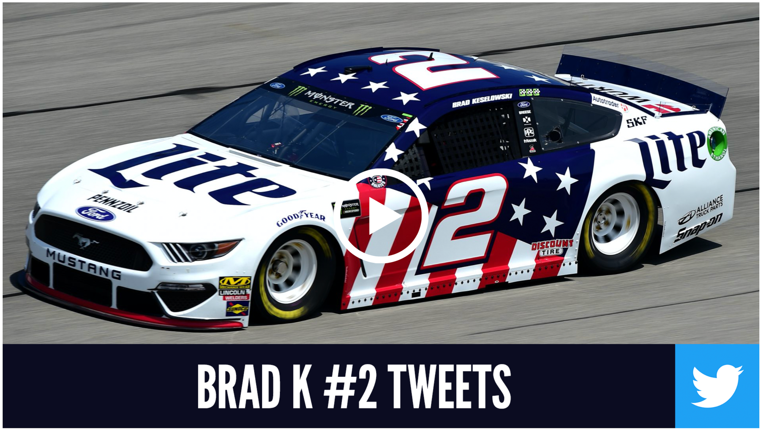 Miller Lite Brad K #2Tweets