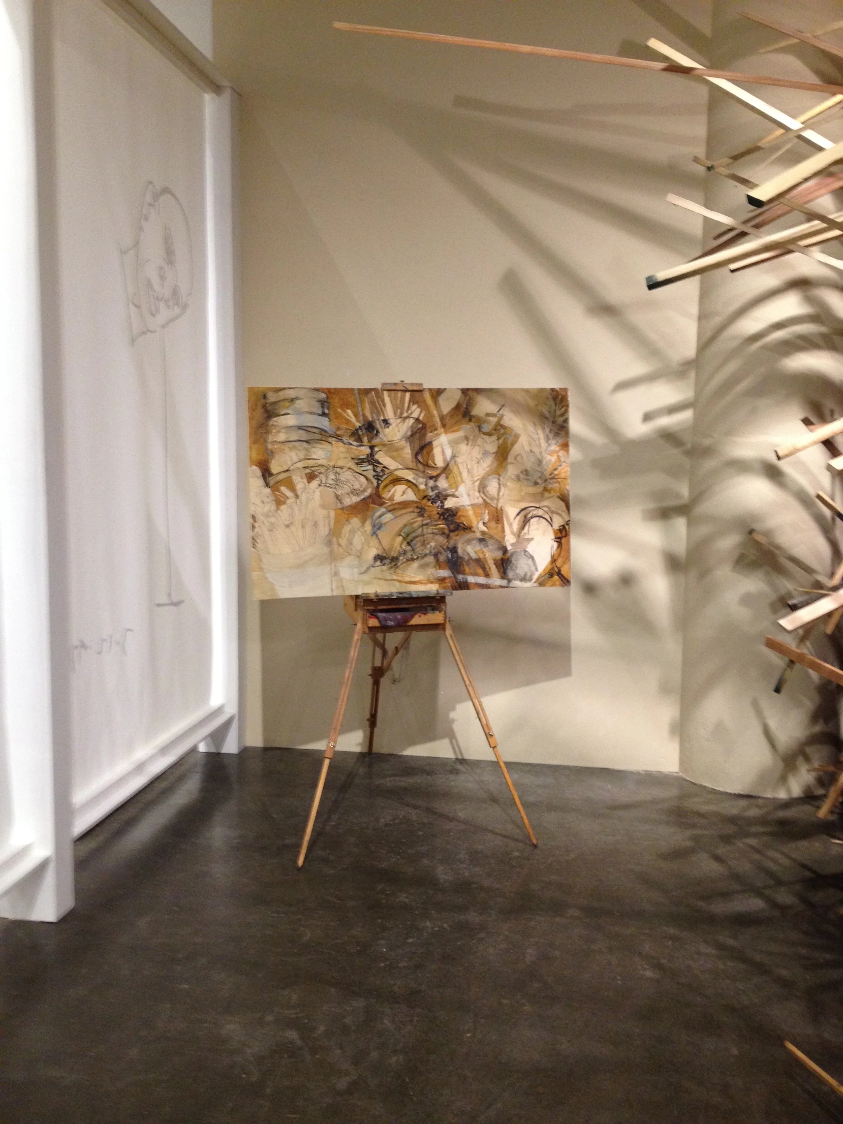 A nice view of Gardener Deepa J.'s superlative drawing/paintings...we love her addition to the Gardeners!