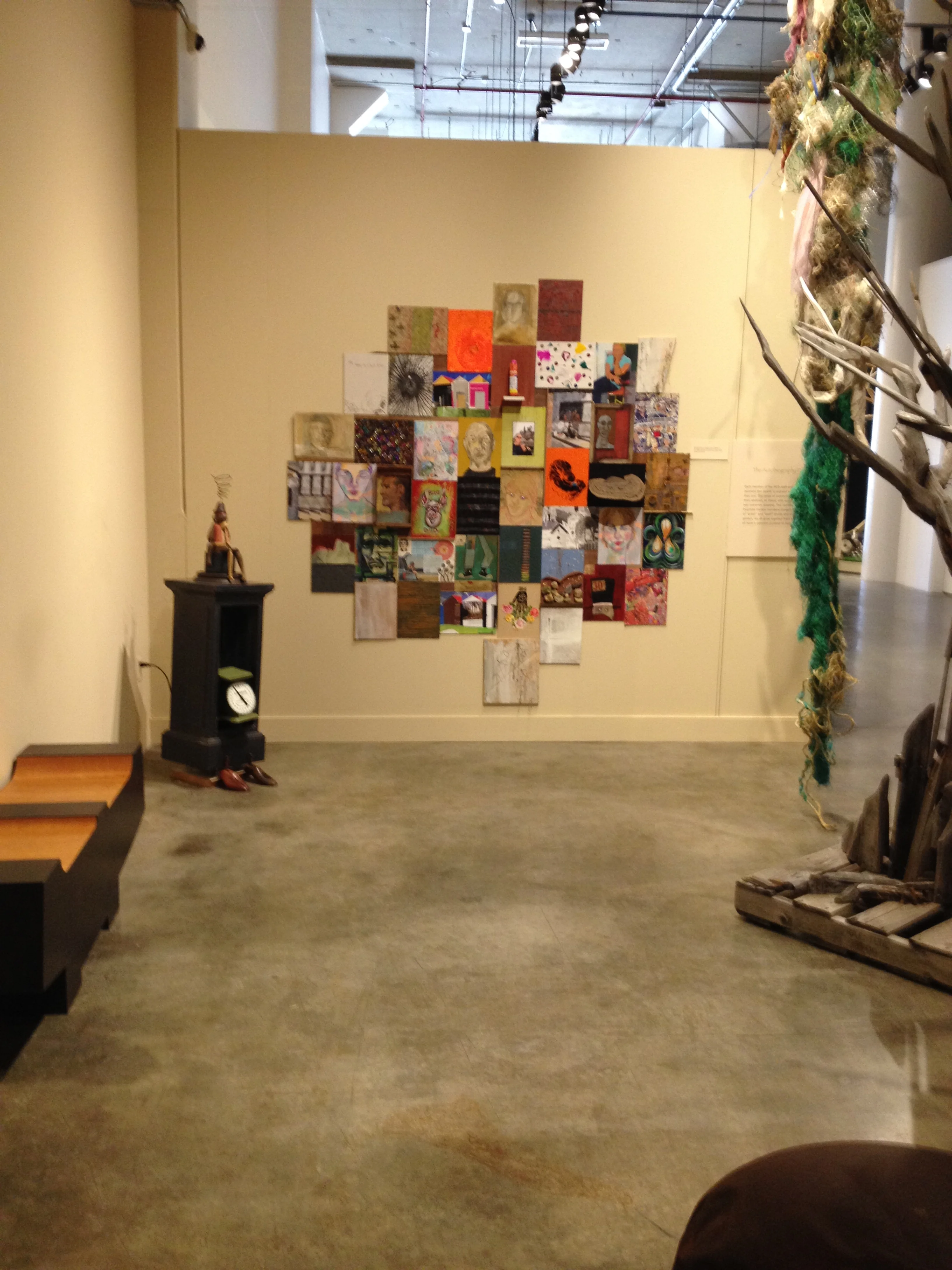  Autobiographical panels that the Gardeners and Museum staff did to achieve mingled destinies