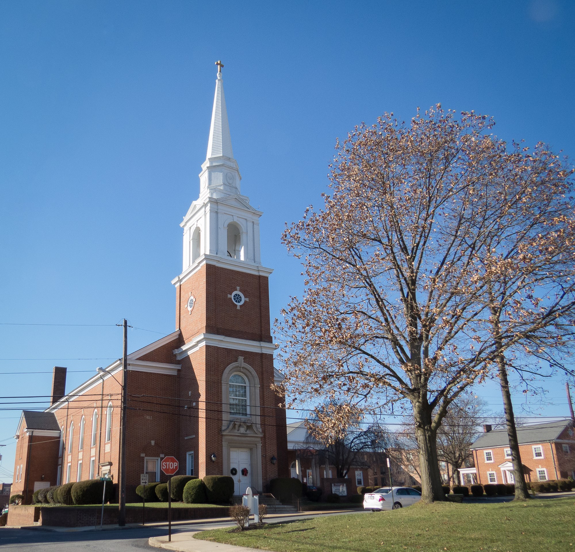 Front View of the Church