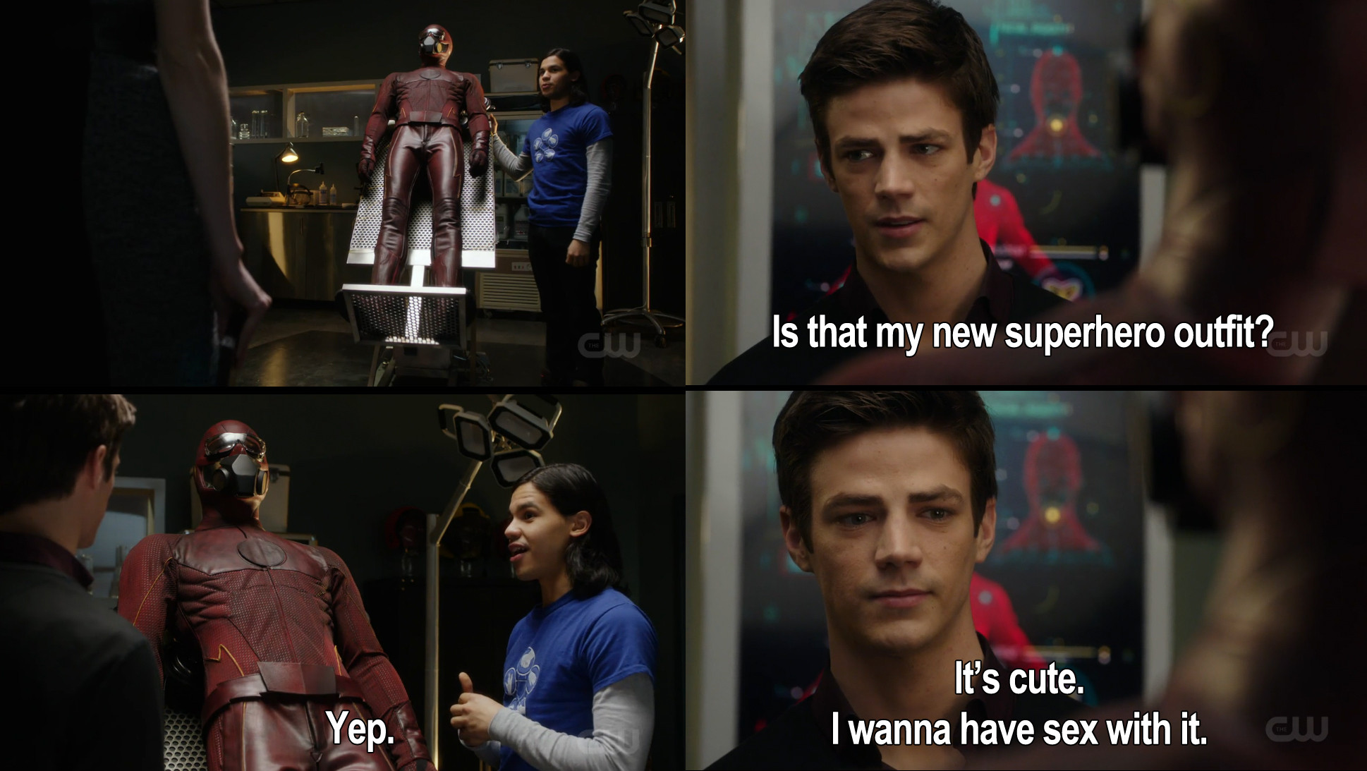 If only that were an actual line...
