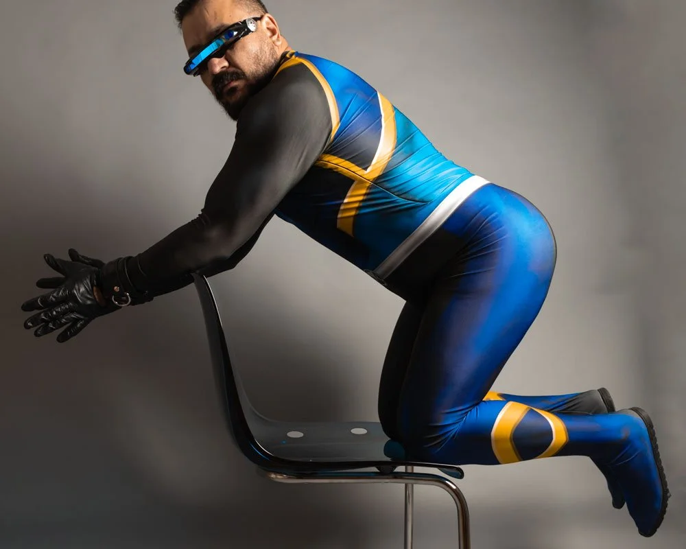 Cyclops cosplay photo, Copyright Cesar Torres