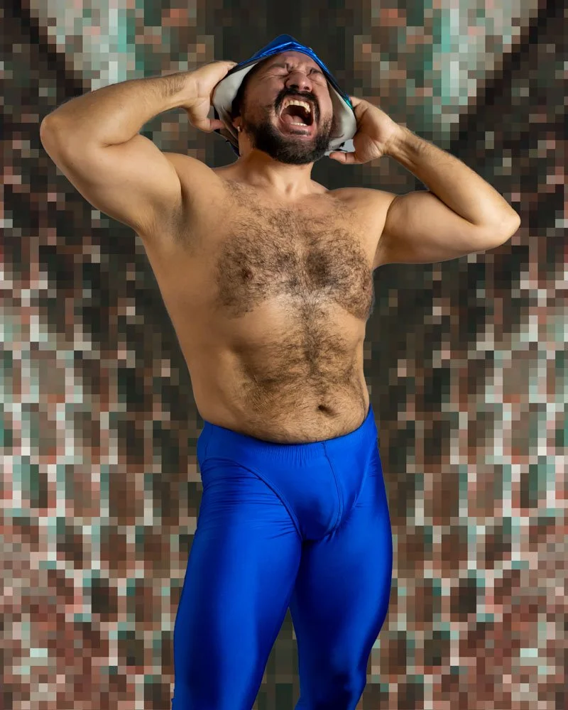 Luchador photo. Copyright Cesar Torres