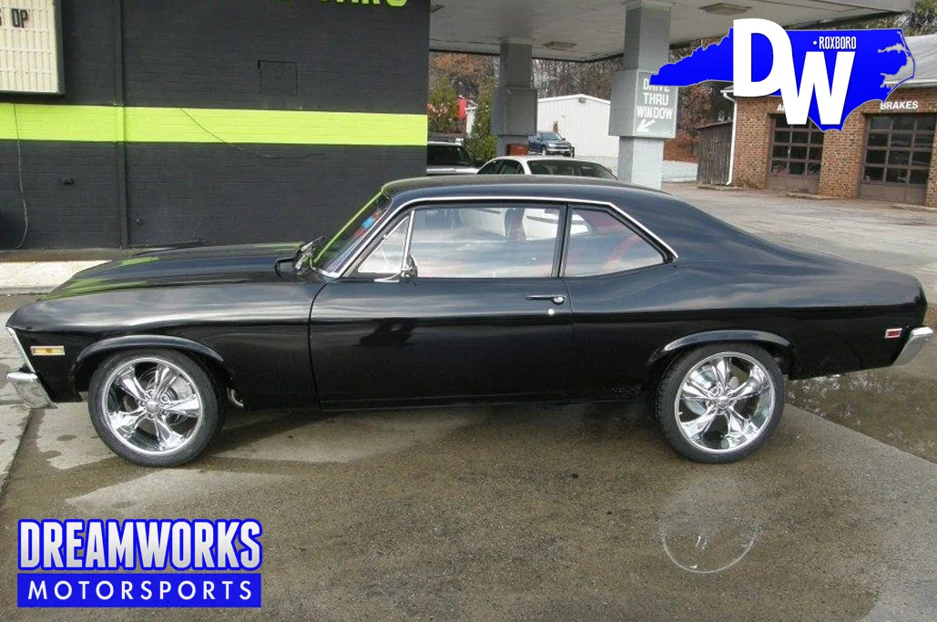 1969 Chevrolet Nova with 18 and 20 Foose Legends