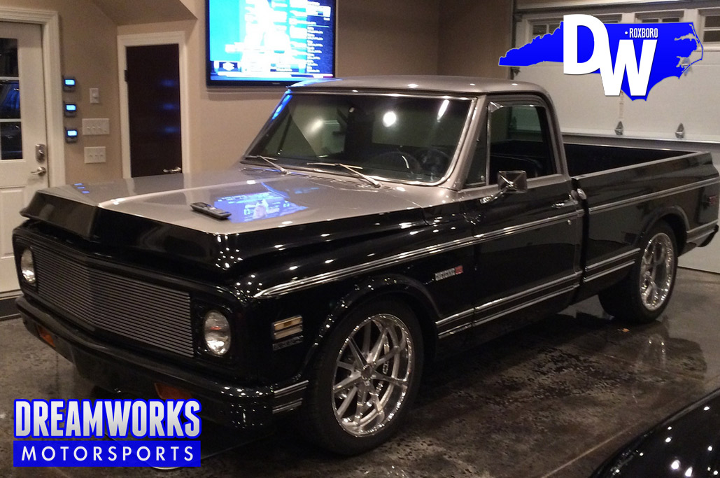 1970 C-10 Two Tone w/ billet specialty wheels Pro touring suspension,custom made billet specialties wheels polished and satin with nitto tires,jl audiop sound system,502 big block
