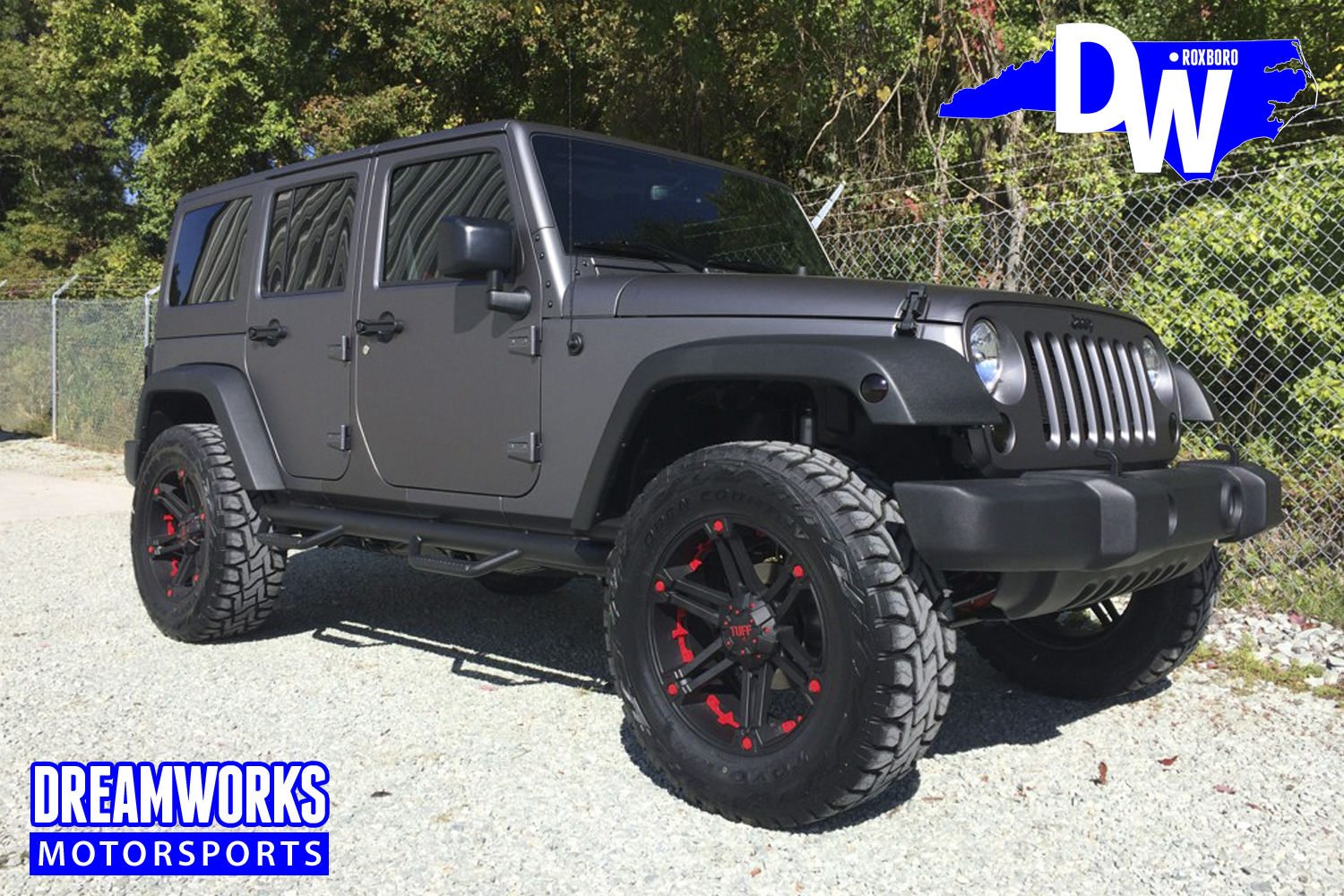 Matte Gray Jeep Wrangler By Dreamworks Motorsports — Dreamworks Motorsports