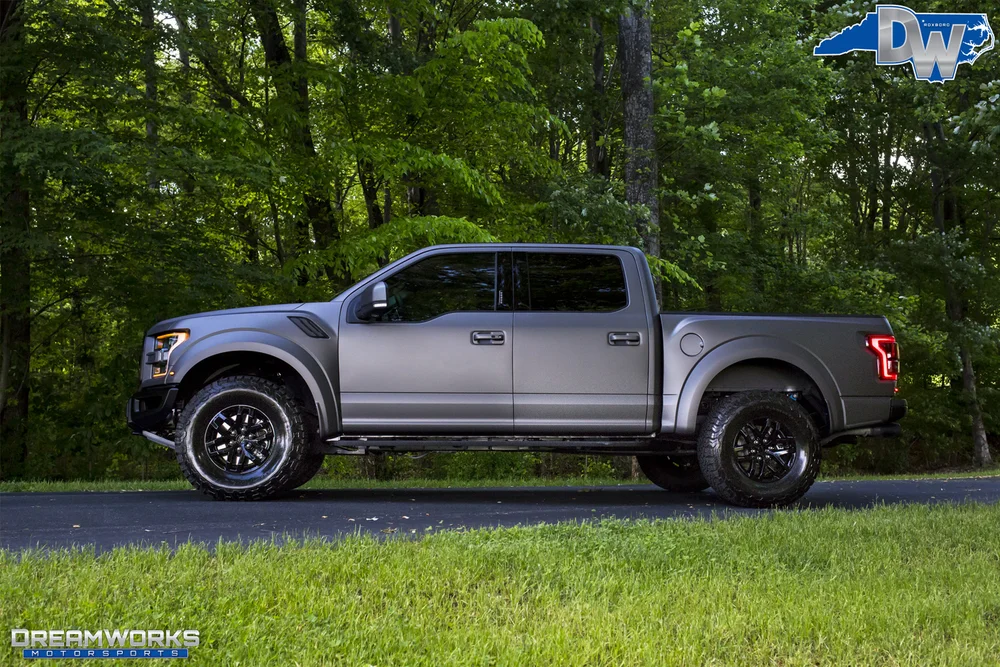 Colour Matched Raptor R Matte Grey Ford Raptor — Dreamworks Motorsports