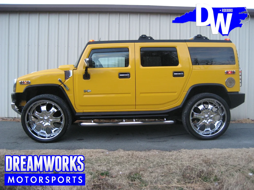 Hummer h2 yellow