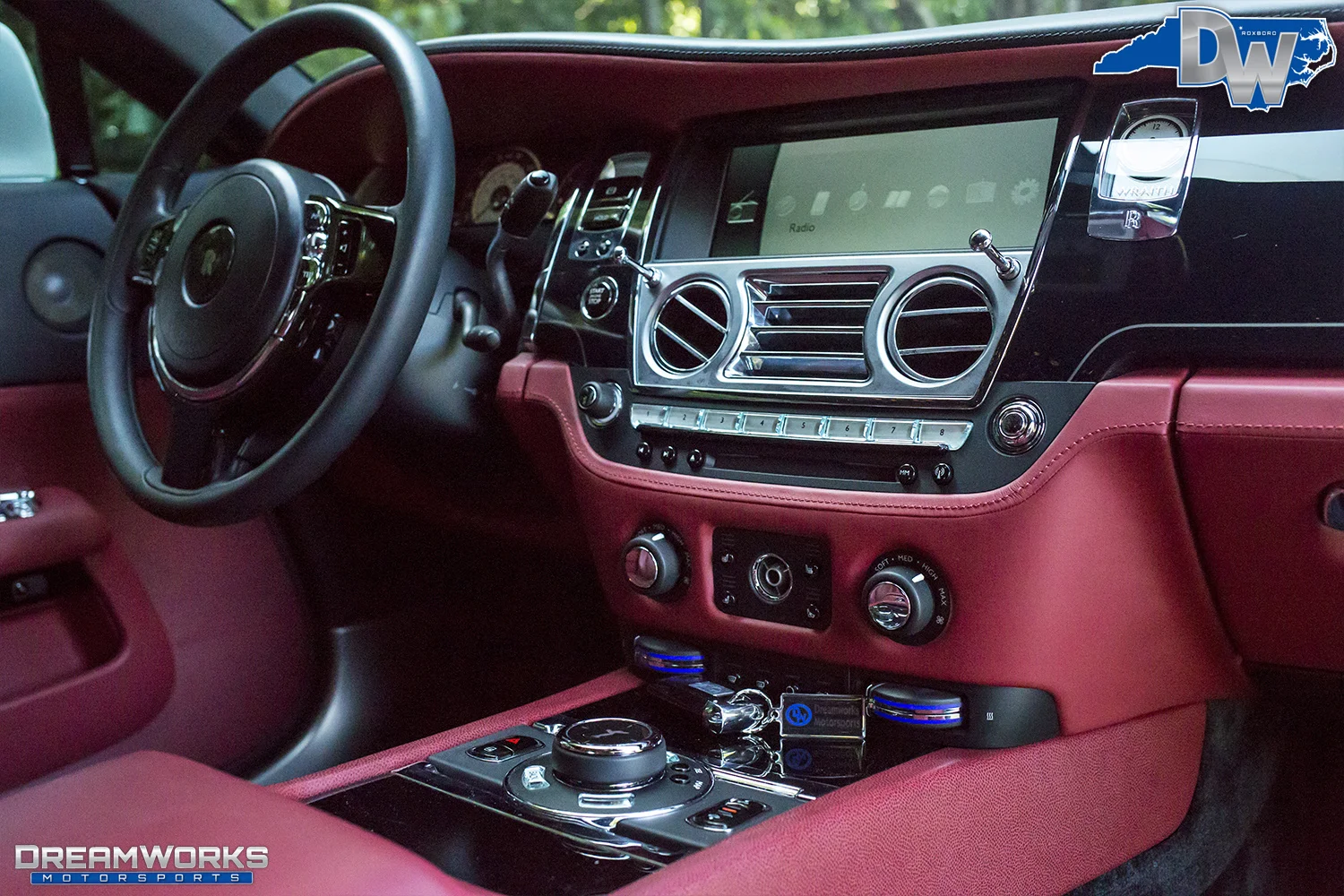 Rolls Royce Wraith Red Interior — Dreamworks Motorsports
