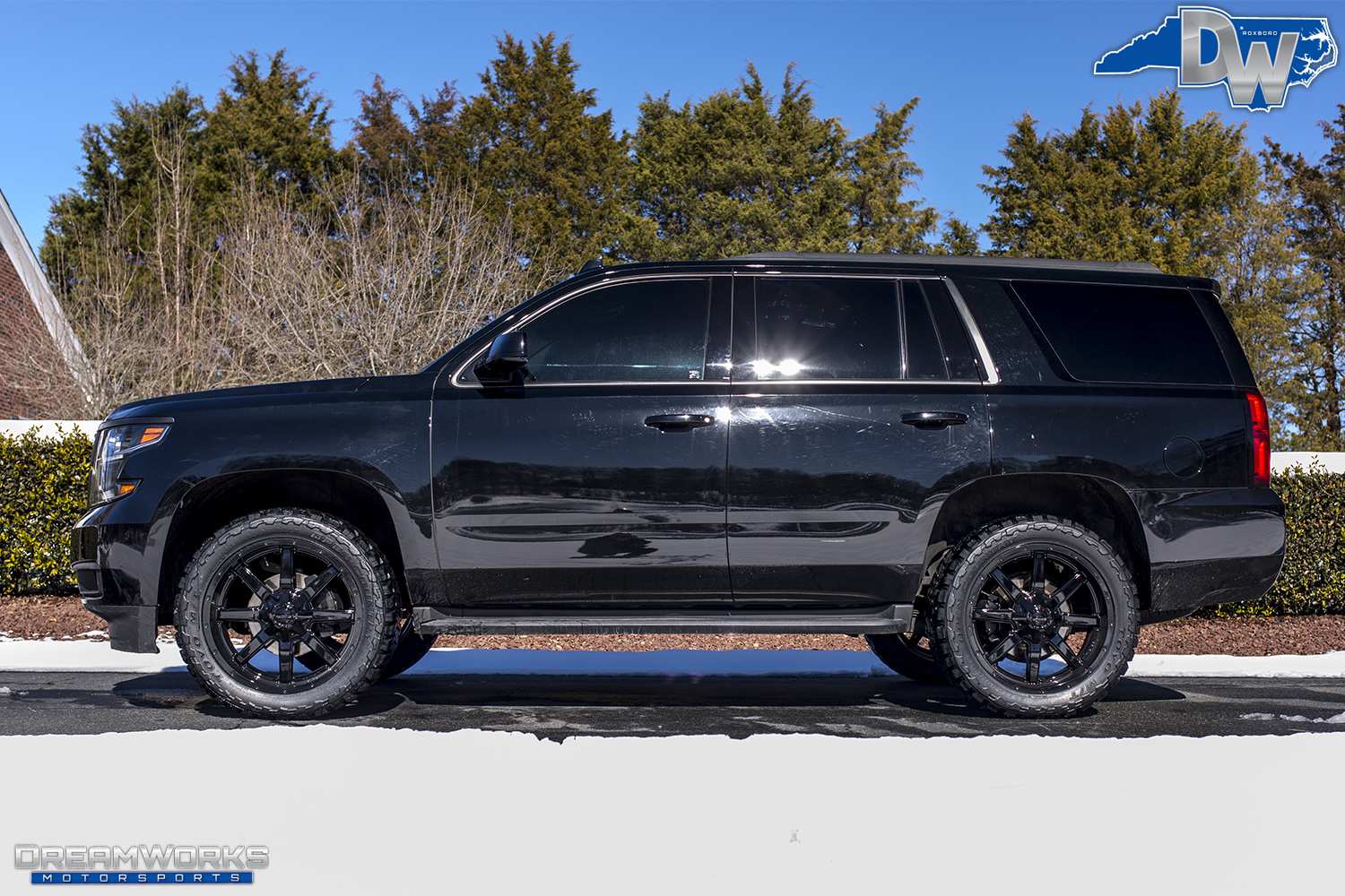 Blacked Out Chevy Tahoe — Dreamworks Motorsports