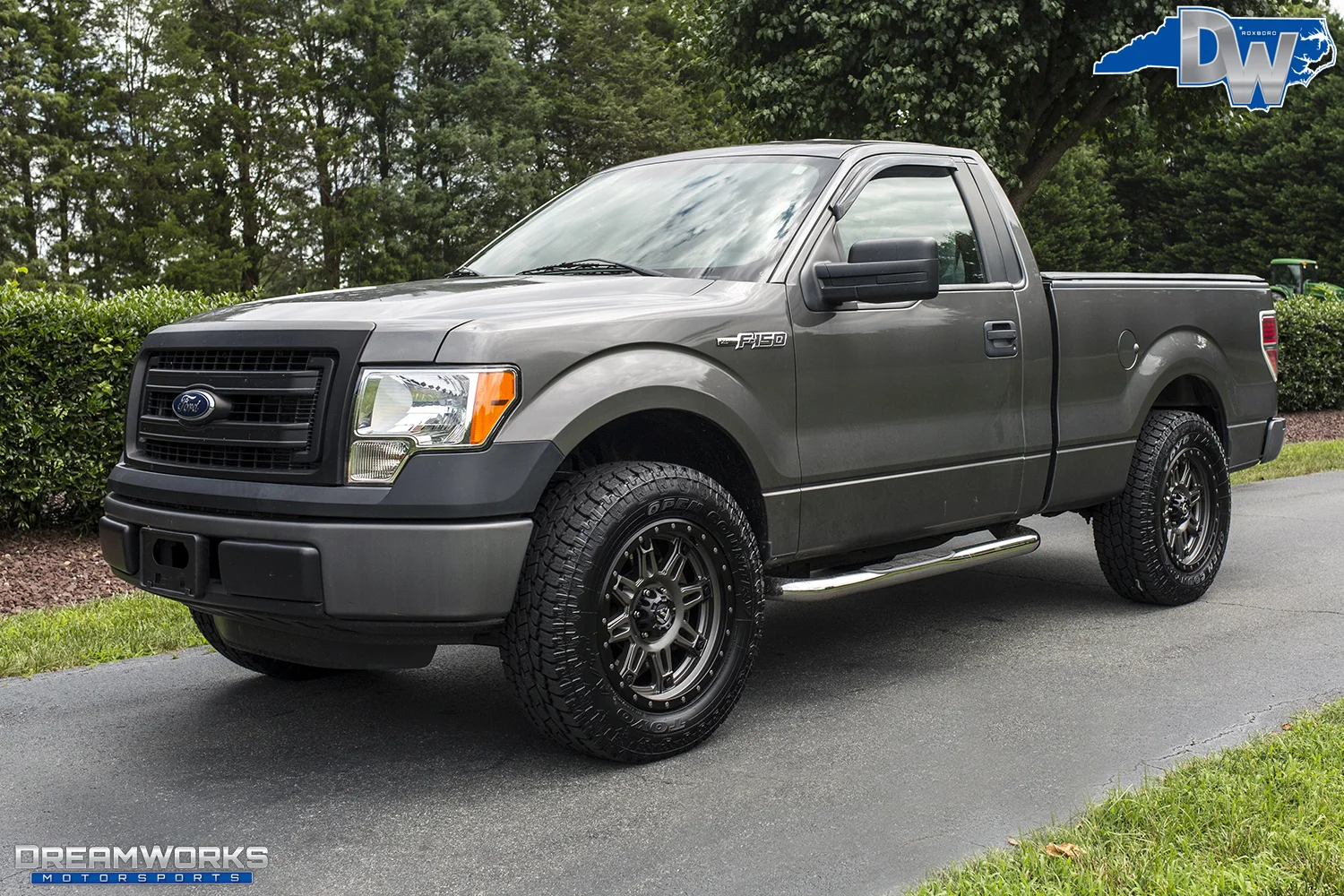 Grey Ford F150 Fuels Dreamworks Motorsports