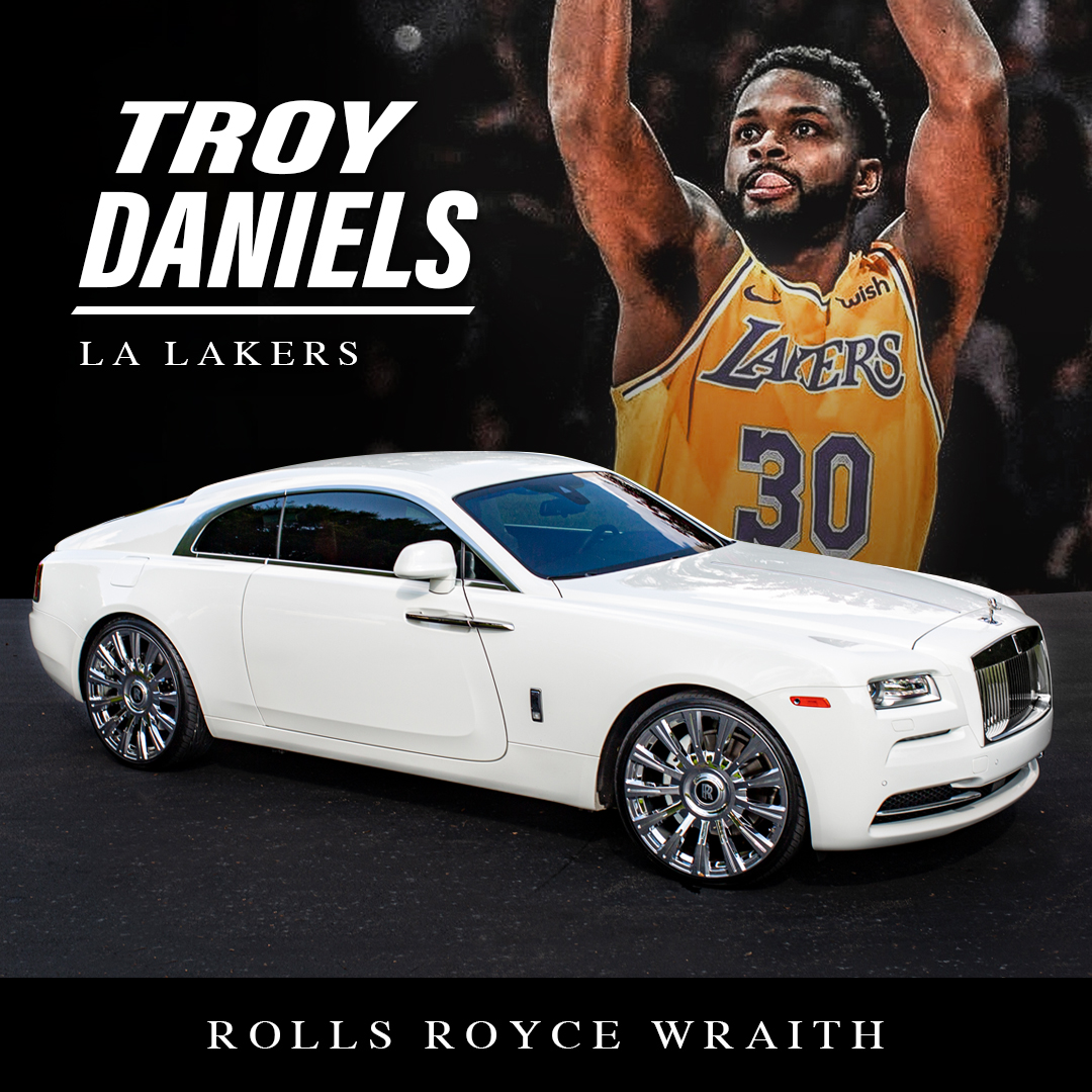 Rolls Royce Wraith - Dreamworks Motorsports - Troy Daniels - Los Angeles Lakers