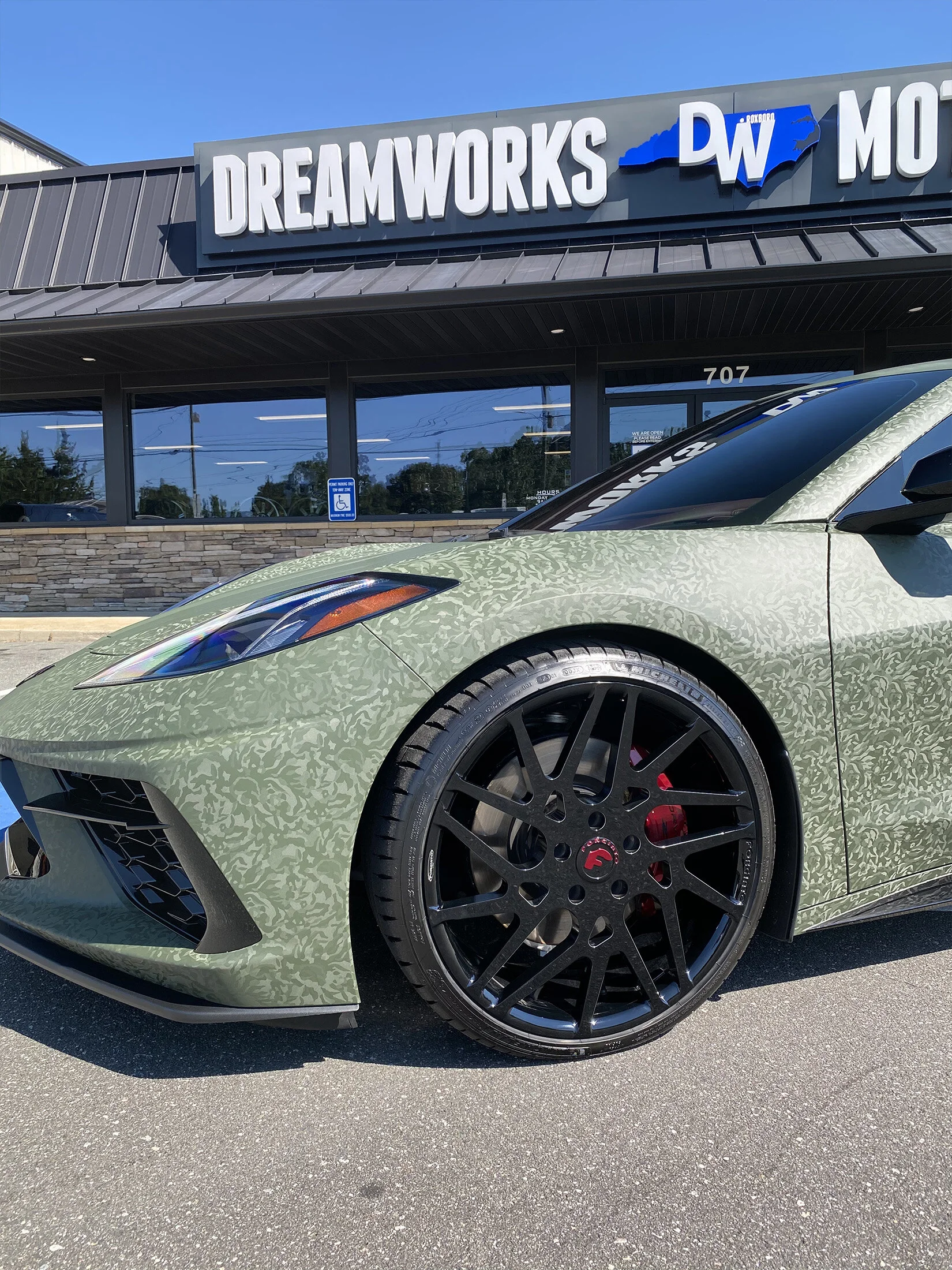 Henry Ruggs Chevy Corvette Stingray — Dreamworks Motorsports