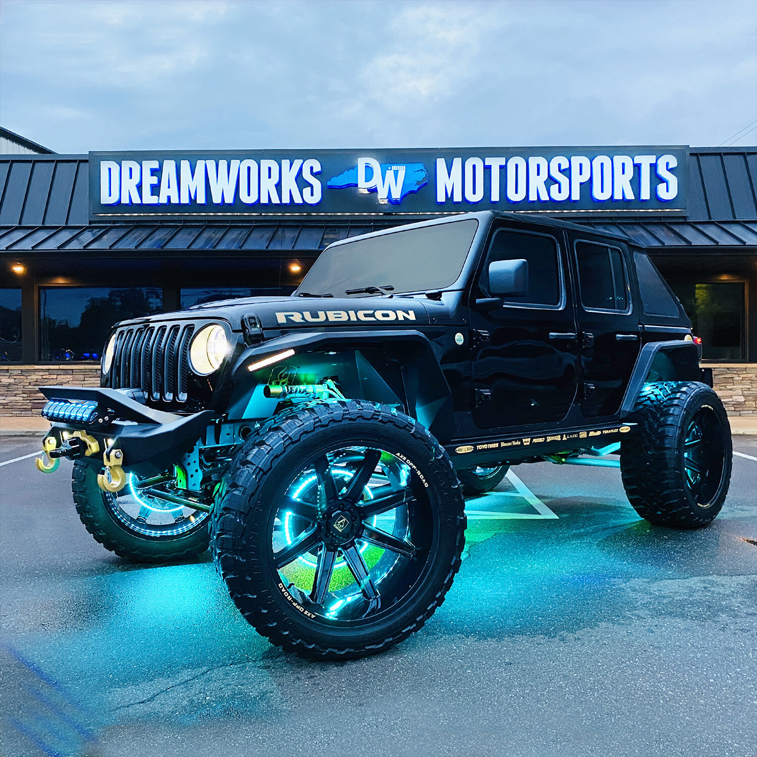 2020 Eco Diesel Jeep Rubicon — Dreamworks Motorsports