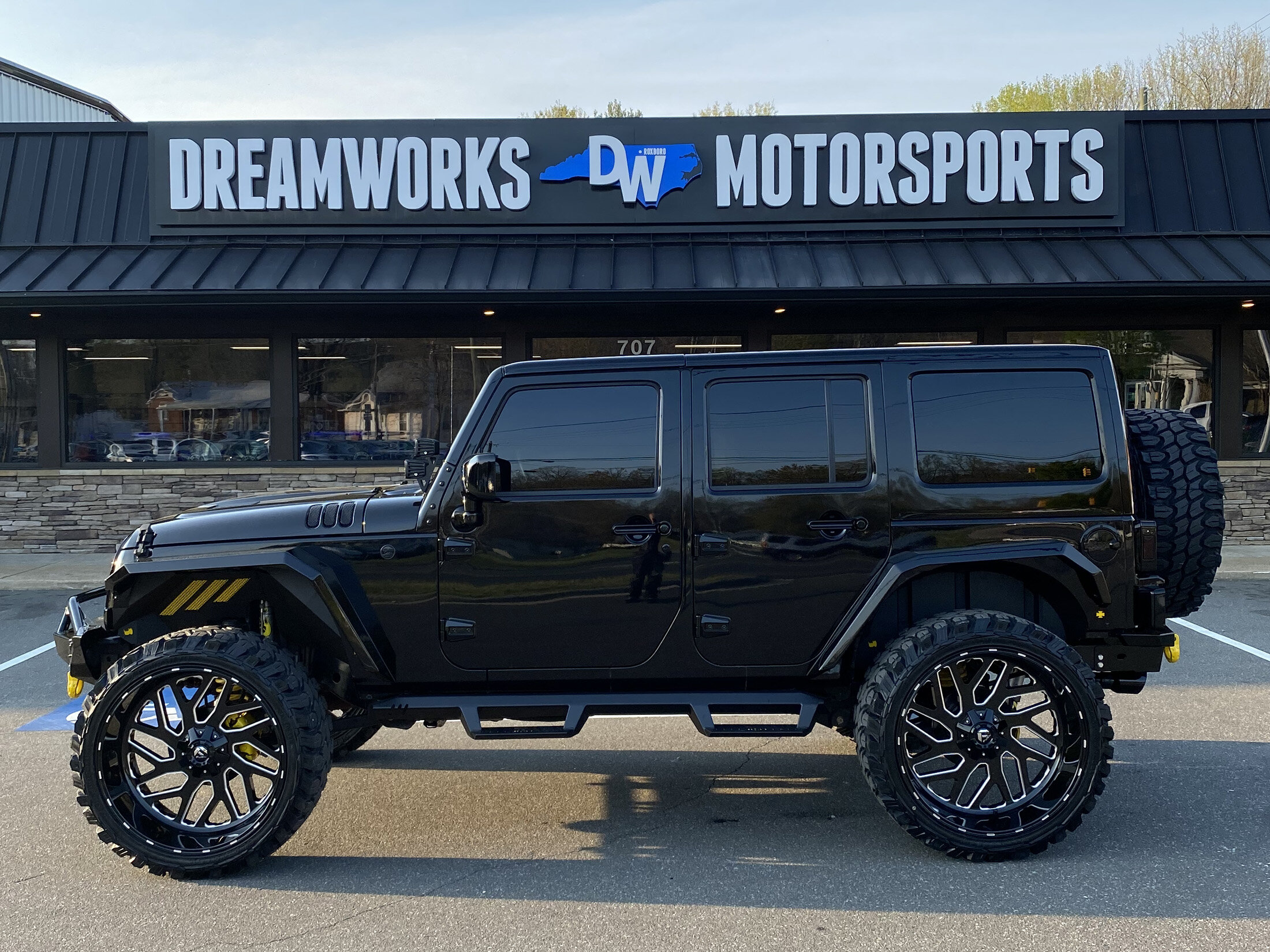 Terry Rozier Jeep Wrangler — Dreamworks Motorsports