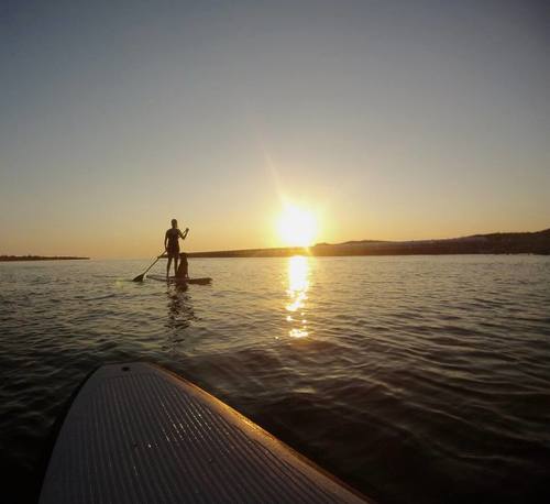 Lake Michigan Paddle Boarding