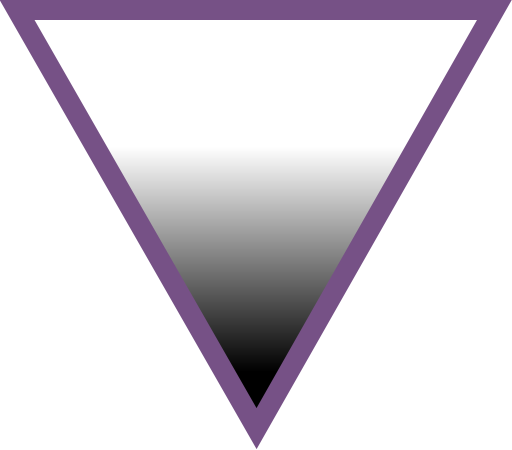 The triangle above is one of the most common symbols of asexuality