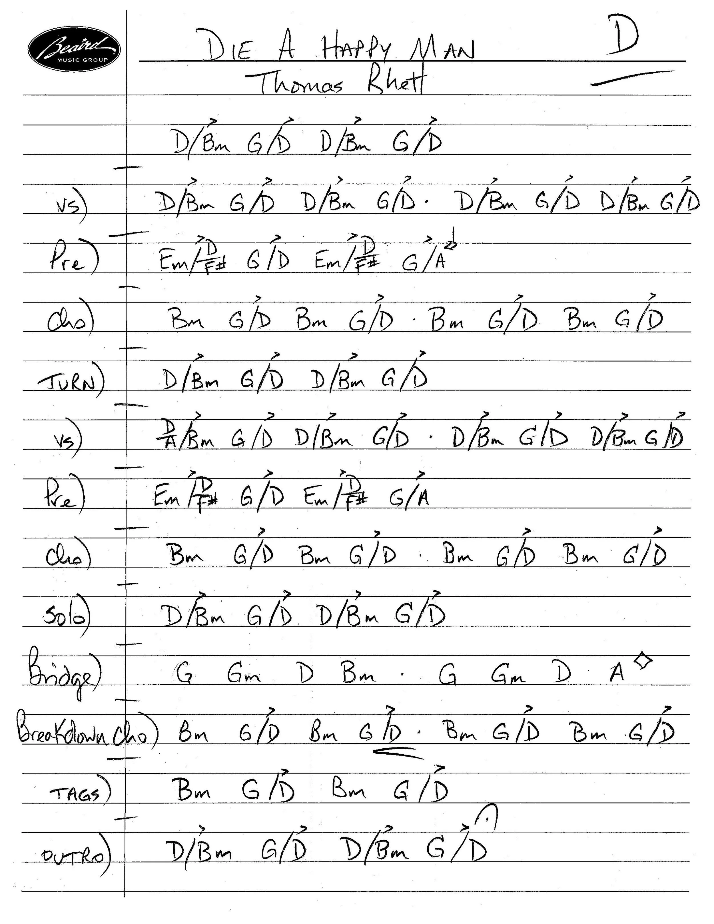 Letter Chart