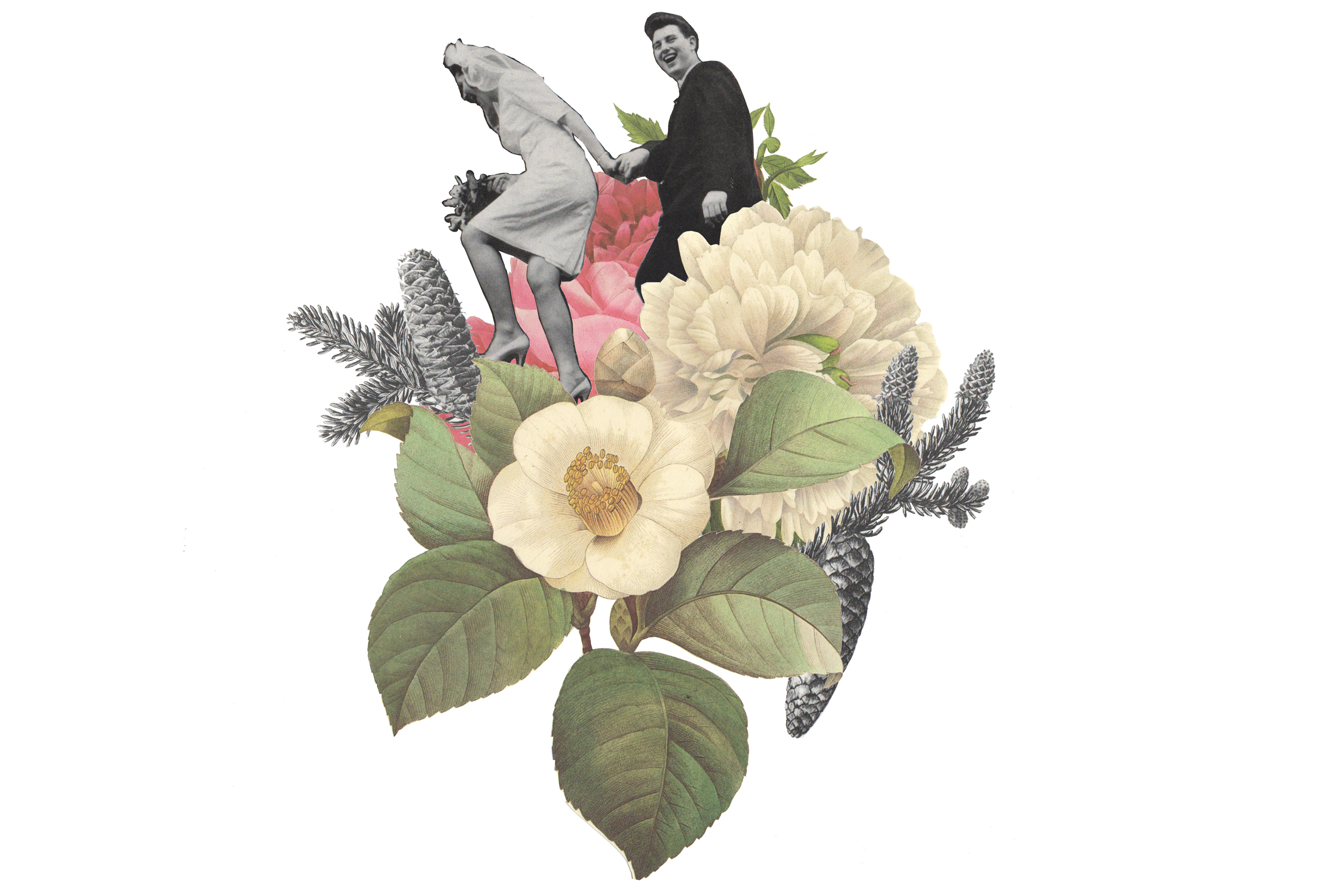 Custom Wedding Editorial Illustration – Clare Celeste