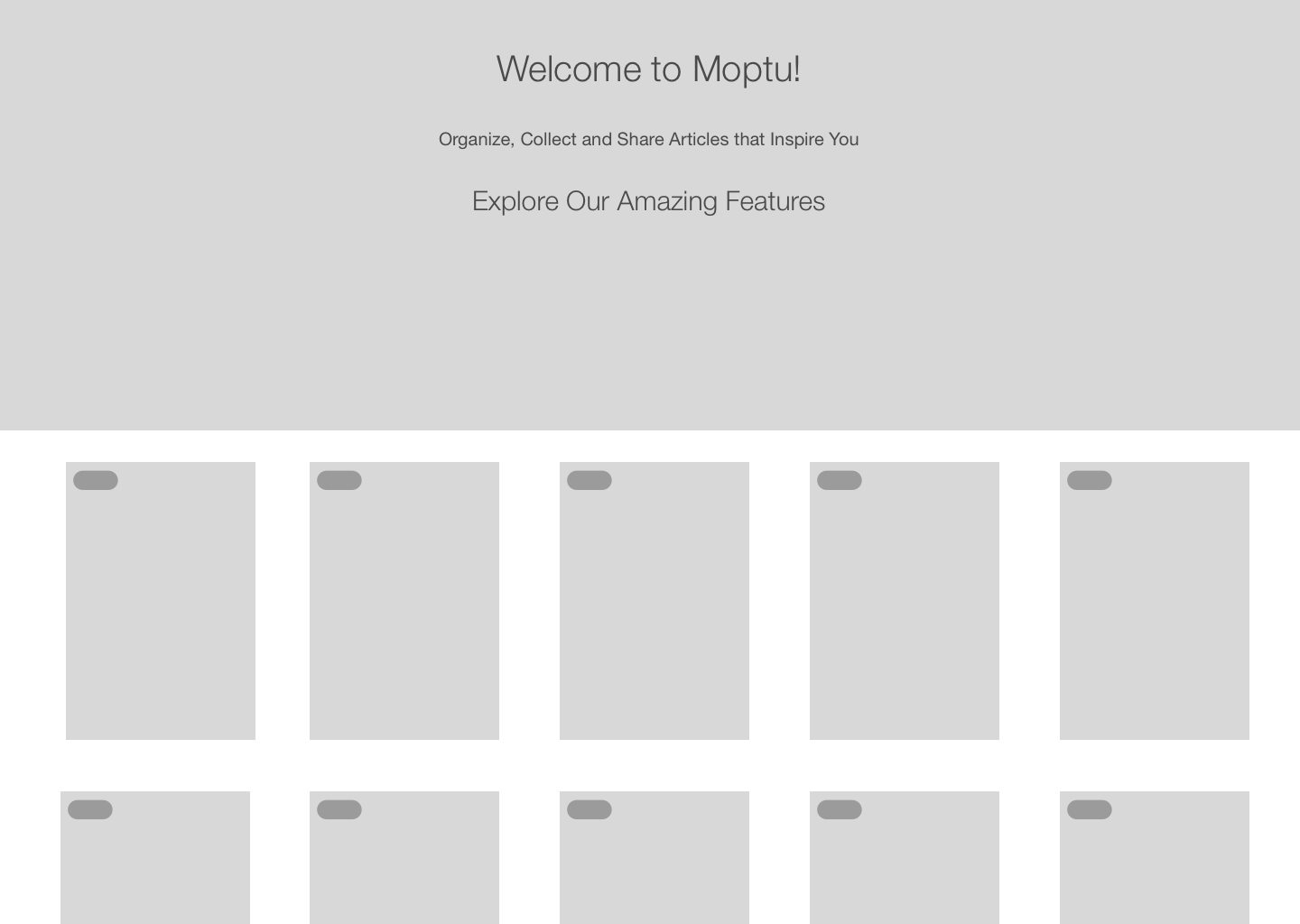 Splash Page