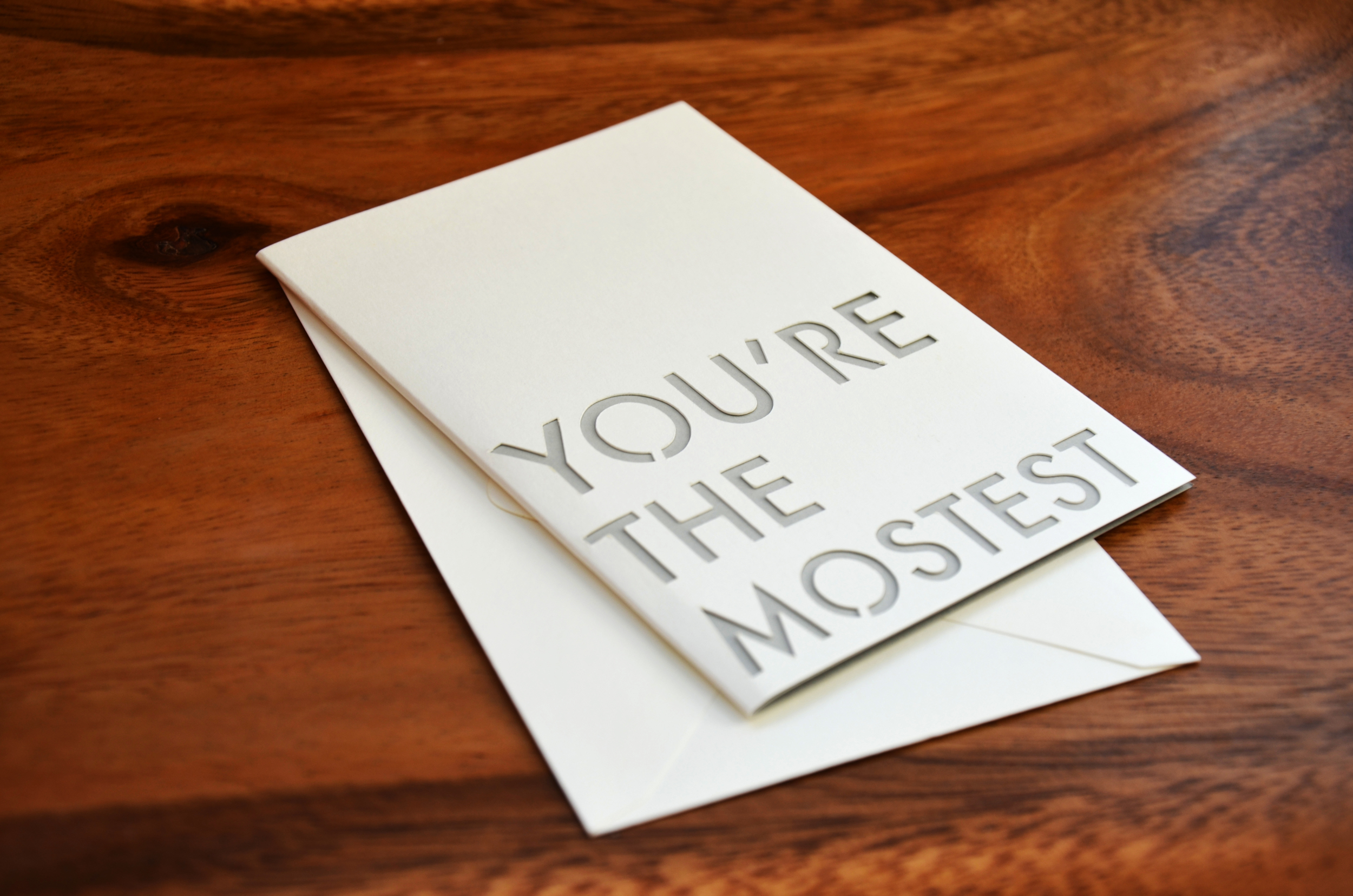 you're the mostest | light grey