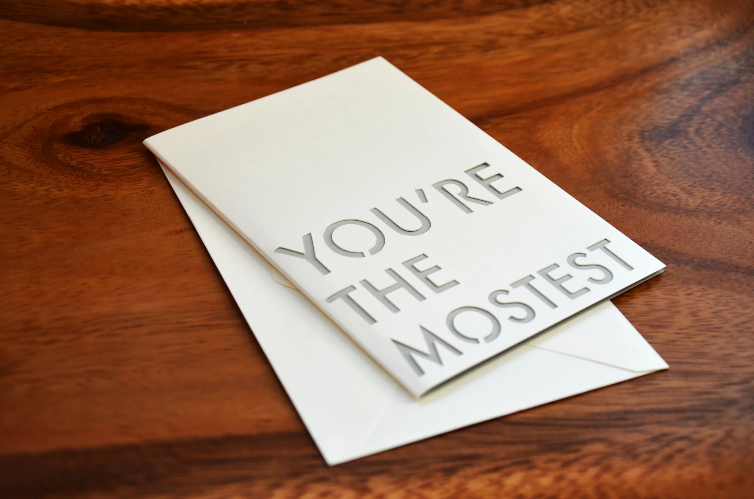 you're the mostest | light grey