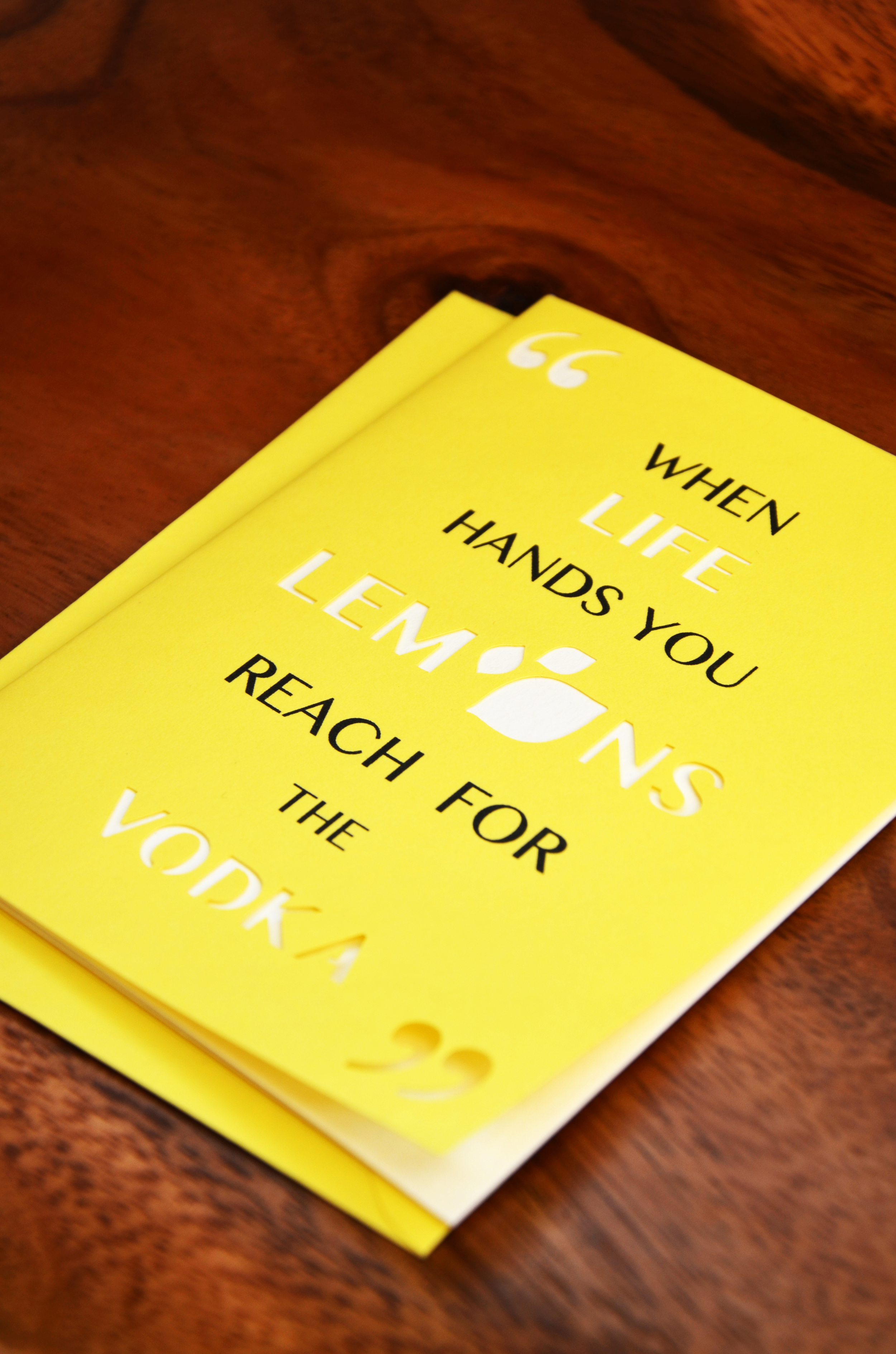 when life hands you lemons | yellow