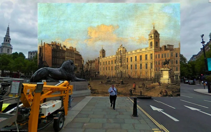 Northumberland House (1752) by Canaletto