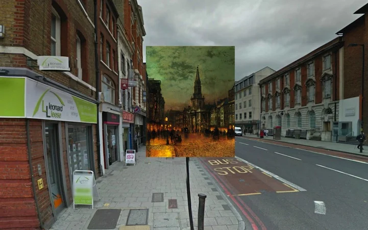 Blackman Street London (1885) by John Atkinson Grimshaw