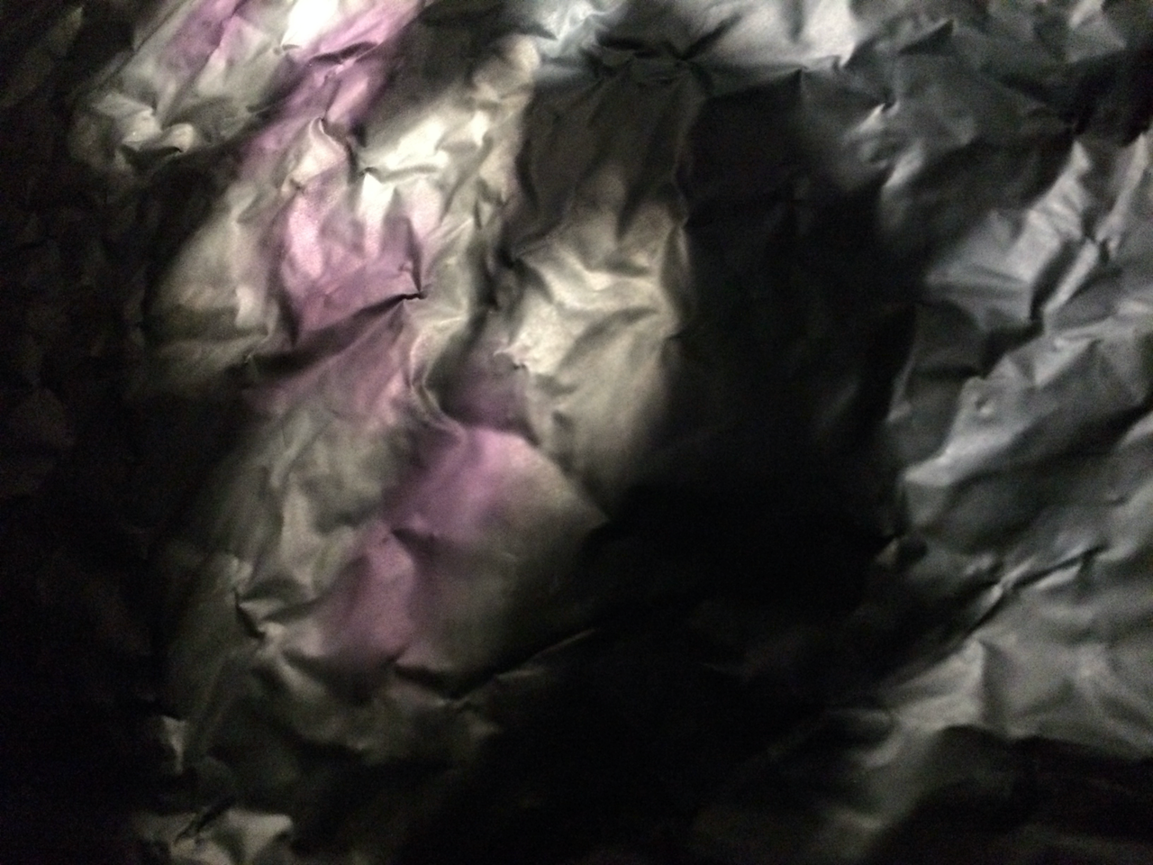 16mm film projection on photographic paper, 2017