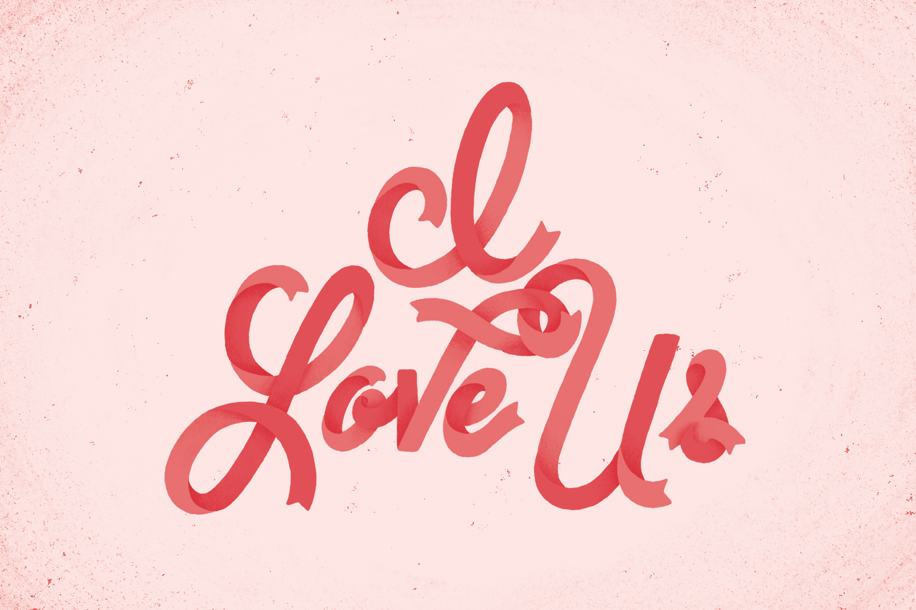"I love us"