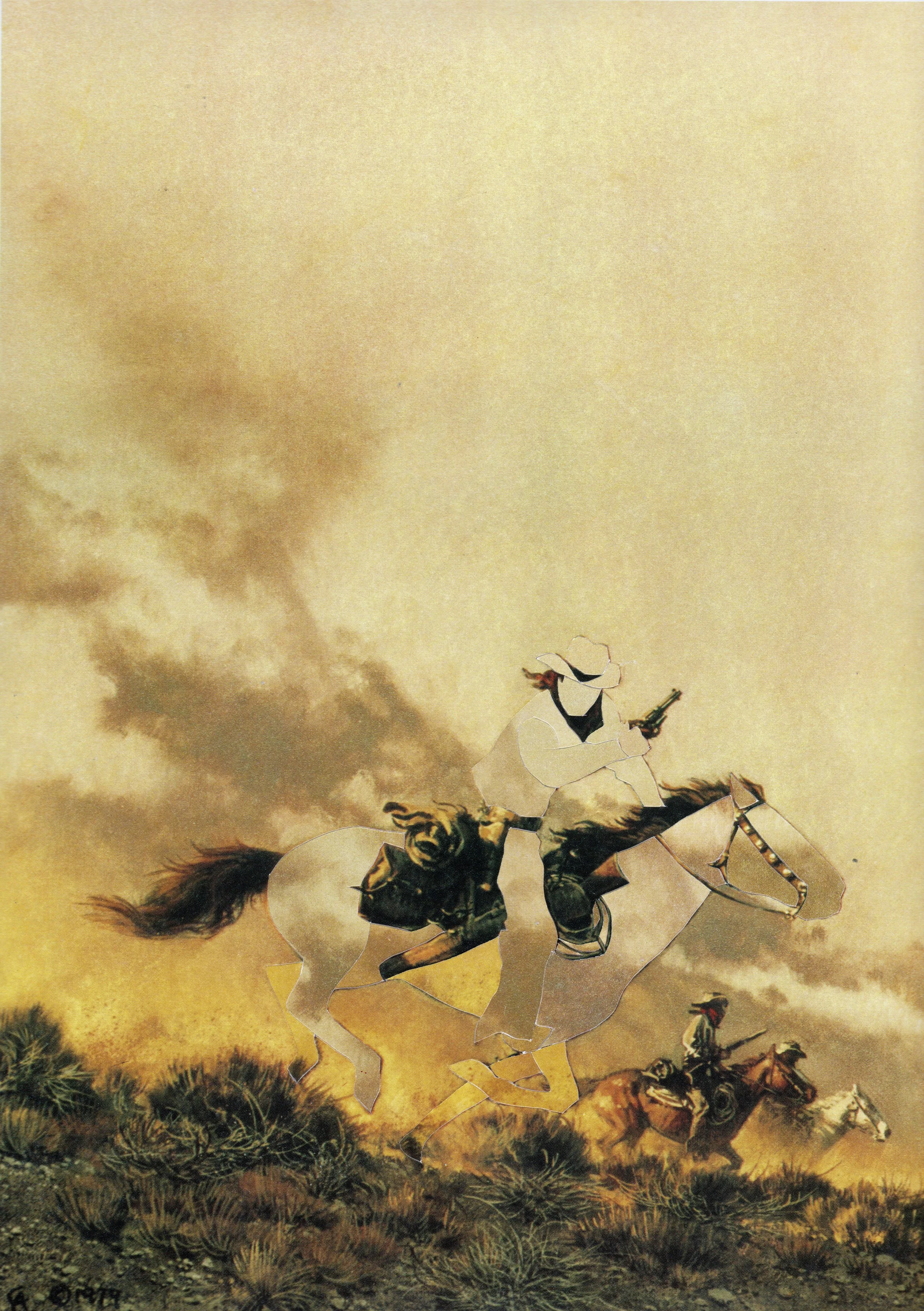 The Unknown Rider in Prairie Guns