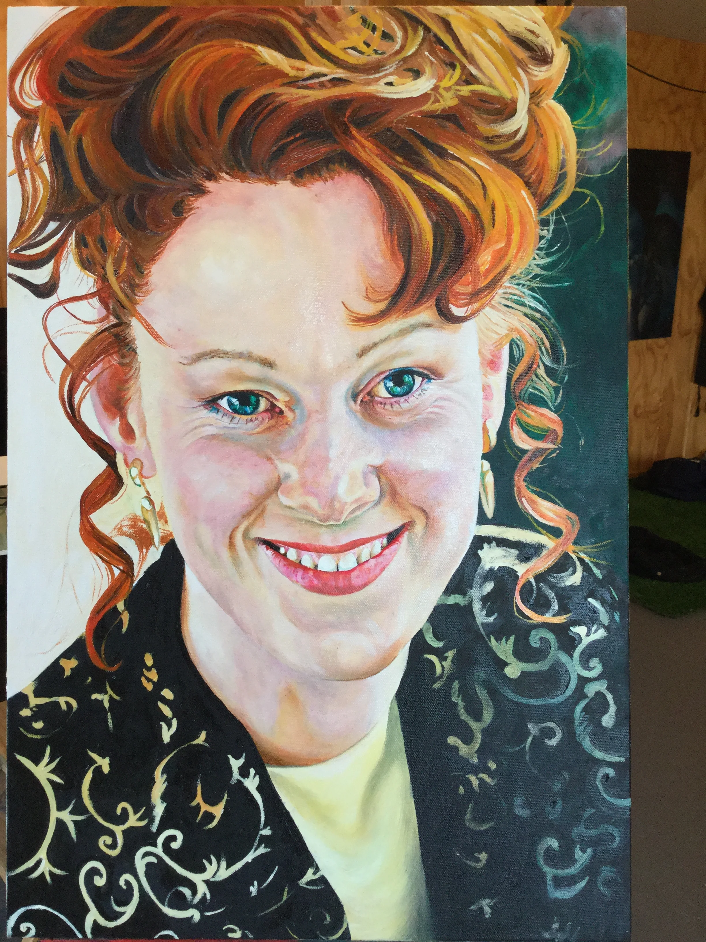Oil on 3D Canvas: 40 x 60 cm