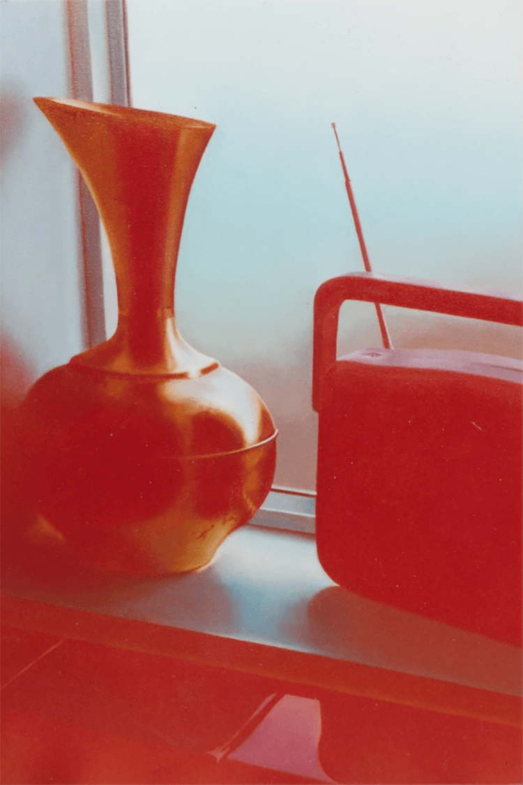Vase and Radio