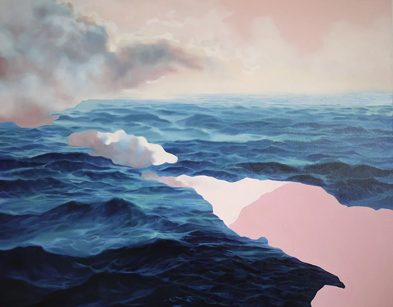   The Immediate Past , oil on canvas,&nbsp;95x77cm, 2016 
