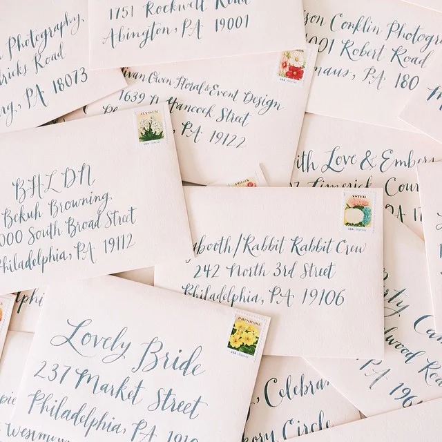 lettering by Hello, Bird. // photo by Sara Murray, Confetti & Co.