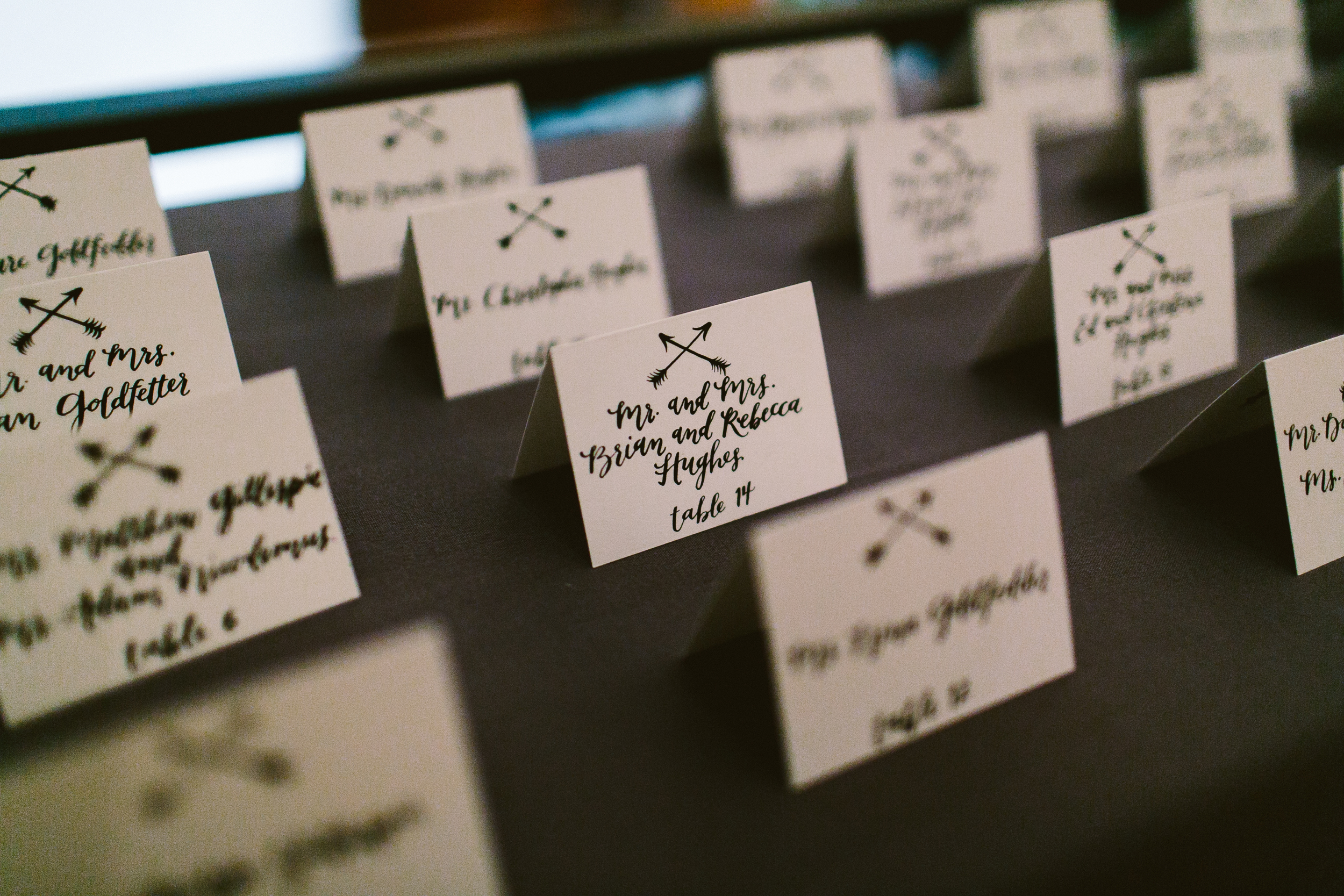 calligraphy by hello, bird. // photo courtesy of redfield photography