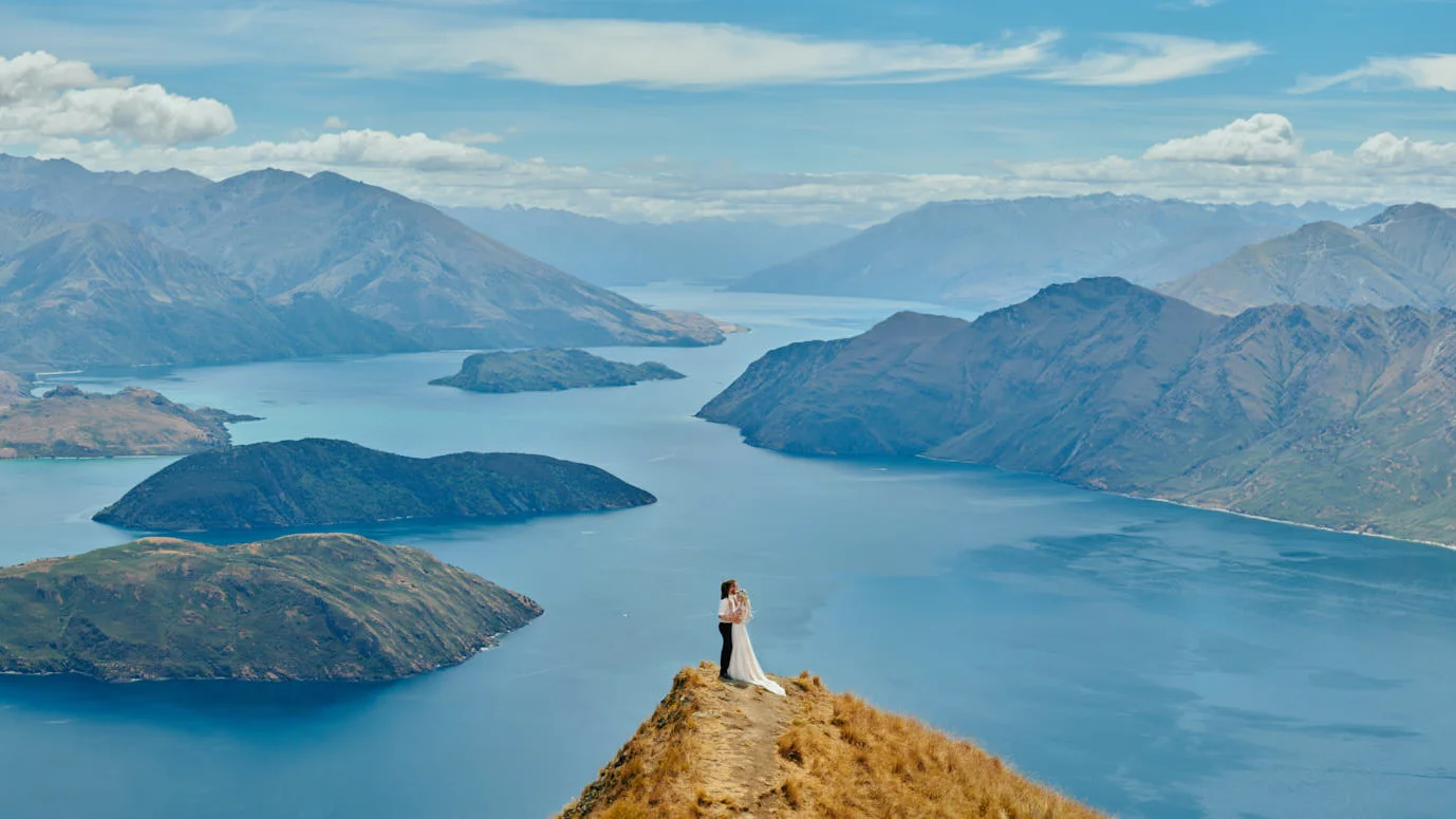 Natalia and Vladimir in Queenstown