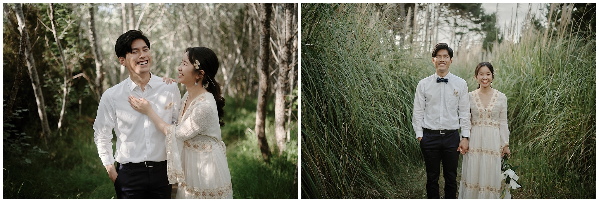 Auckland Muriwai Prewedding Engagement Shoot 오클랜드 웨딩 스냅 オークランド ウェディングフォト 前撮り