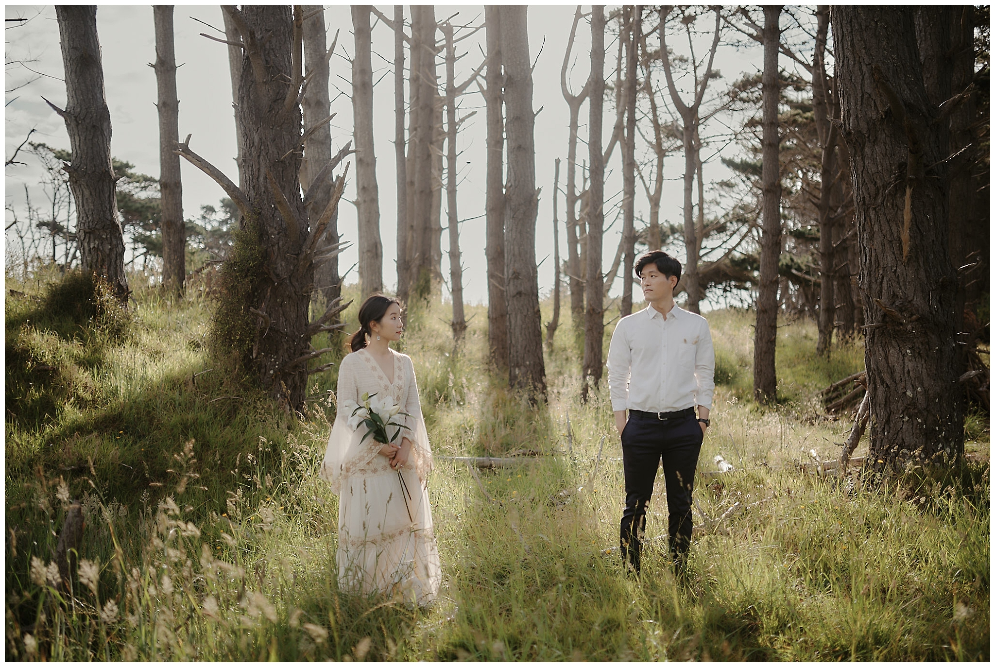 Auckland Muriwai Prewedding Engagement Shoot 오클랜드 웨딩 스냅 オークランド ウェディングフォト 前撮り