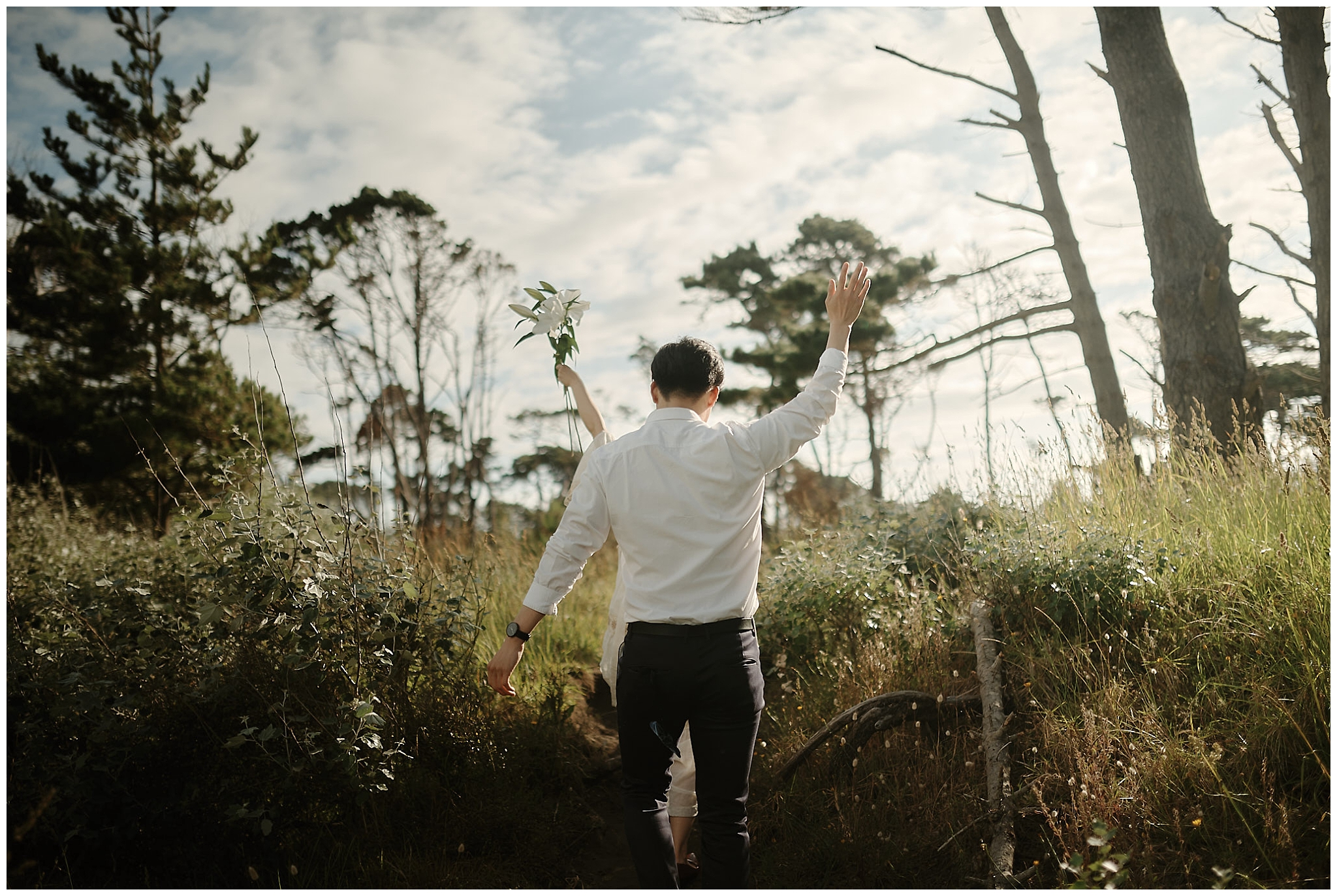Auckland Muriwai Prewedding Engagement Shoot 오클랜드 웨딩 스냅 オークランド ウェディングフォト 前撮り