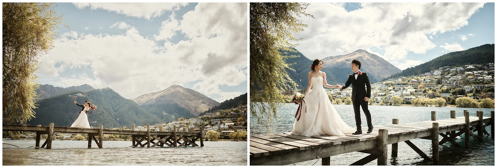 Queenstown Tekapo New Zealand Prewedding Wedding Photographer  ニュージーランド クイーンズタウン テカポ ウェディング 前撮り フォト