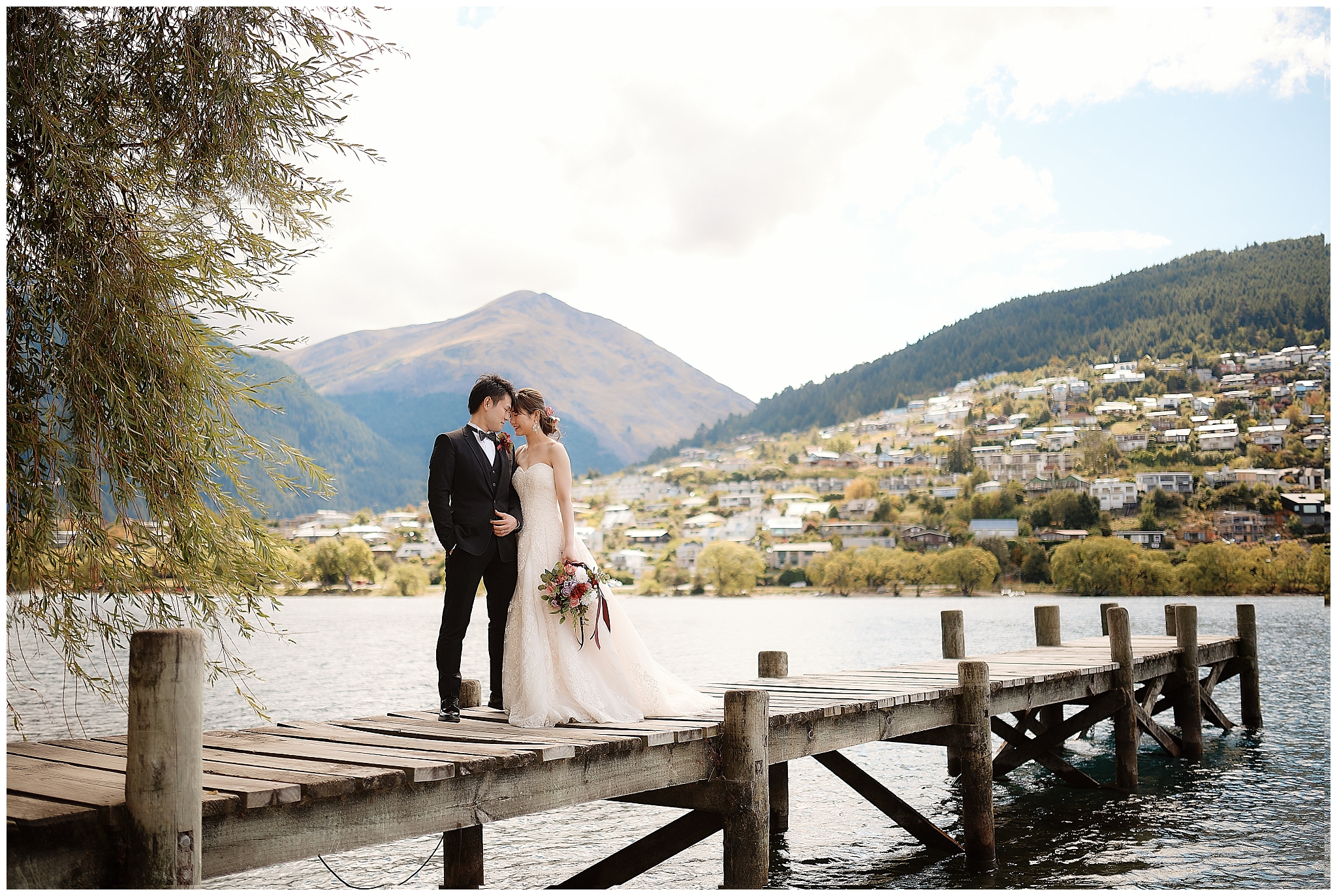 Queenstown Tekapo New Zealand Prewedding Wedding Photographer  ニュージーランド クイーンズタウン テカポ ウェディング 前撮り フォト