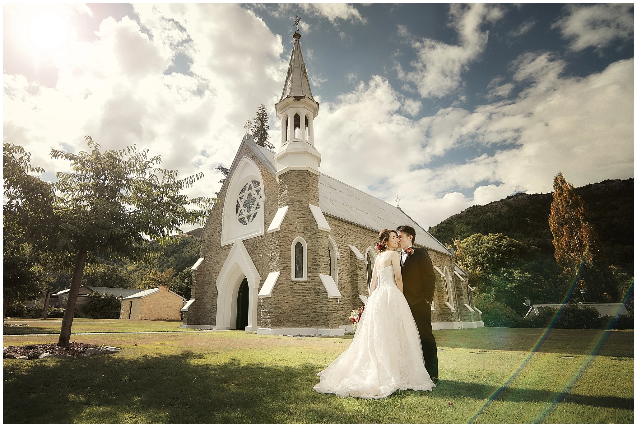 Queenstown Tekapo New Zealand Prewedding Wedding Photographer  ニュージーランド クイーンズタウン テカポ ウェディング 前撮り フォト
