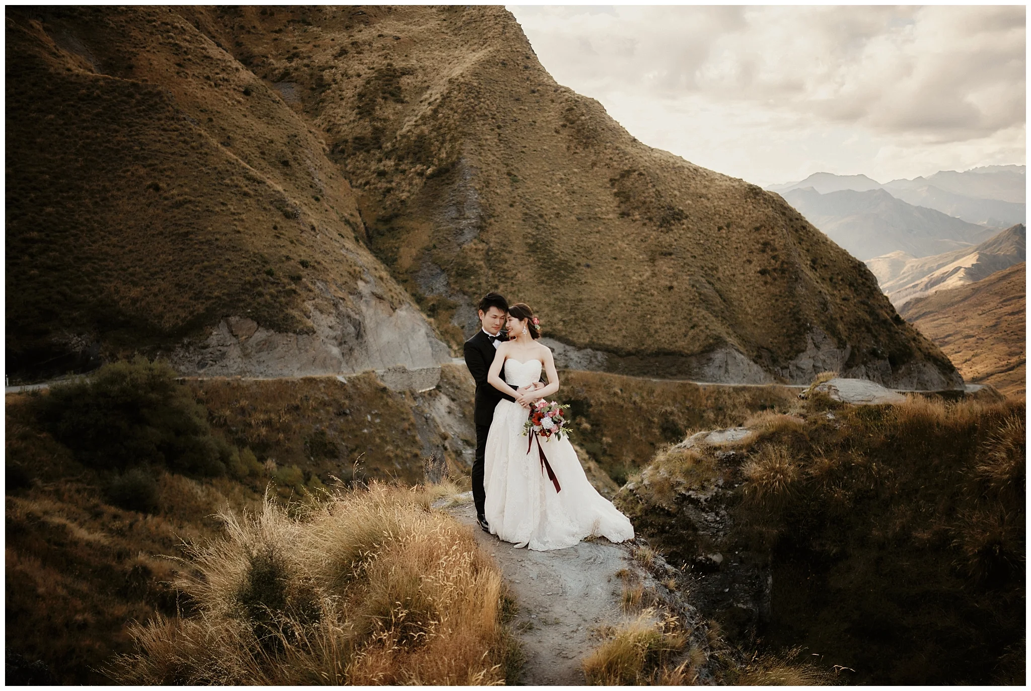 Queenstown Tekapo New Zealand Prewedding Wedding Photographer  ニュージーランド クイーンズタウン テカポ ウェディング 前撮り フォト