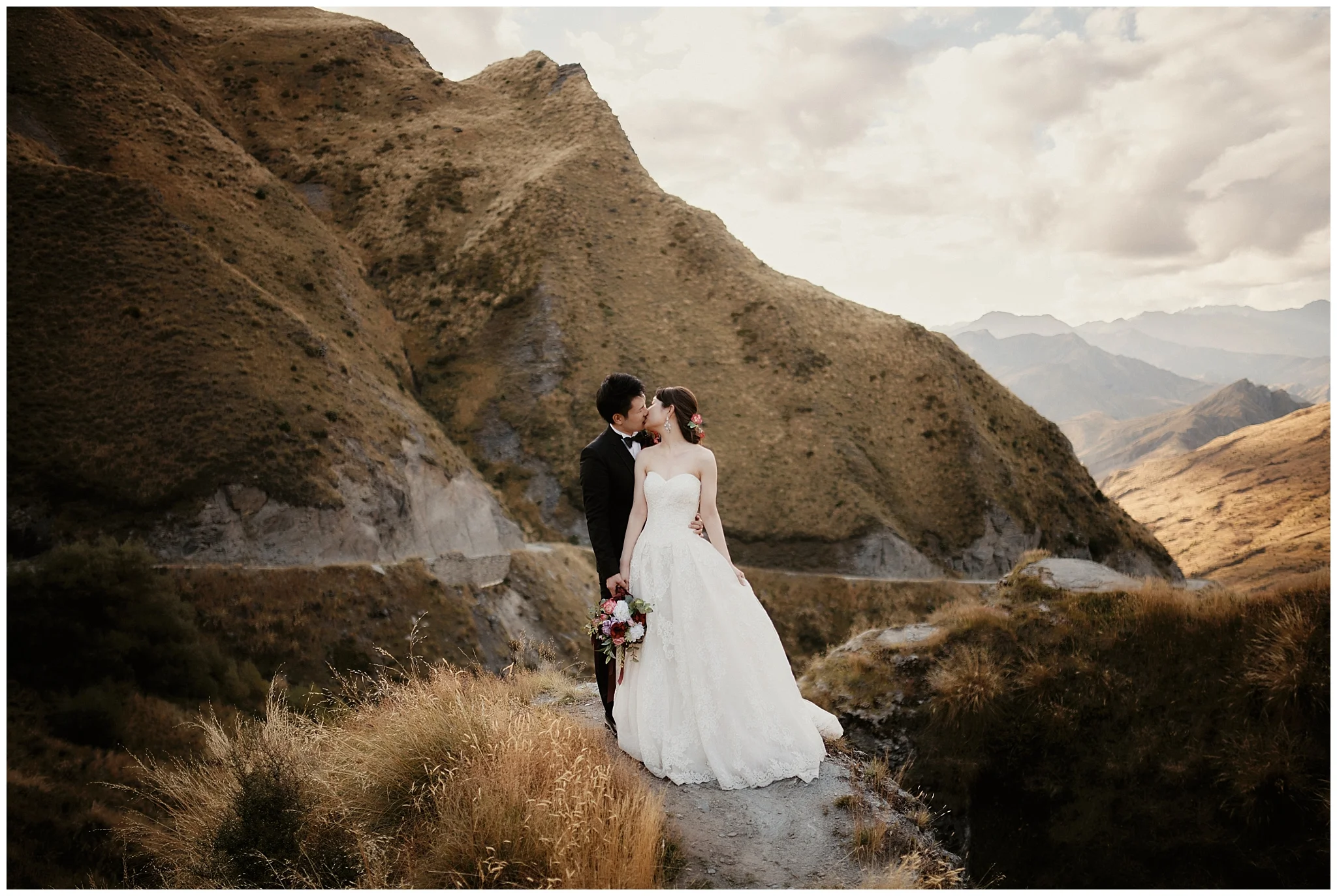Queenstown Tekapo New Zealand Prewedding Wedding Photographer  ニュージーランド クイーンズタウン テカポ ウェディング 前撮り フォト